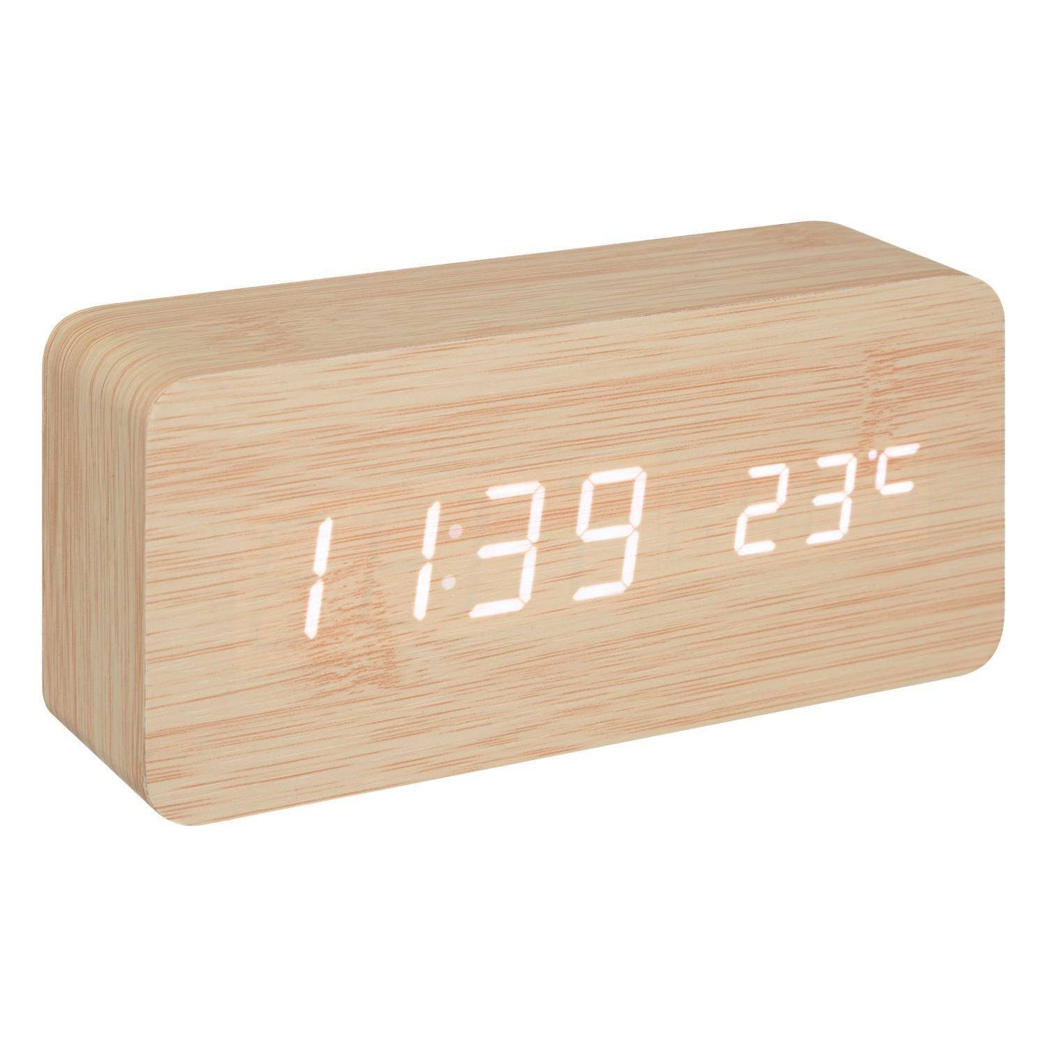 Atmosphera Créateur d'intérieur Uhr Wecker GAMIEL, Thermometer, Alarm, 15 x günstig online kaufen