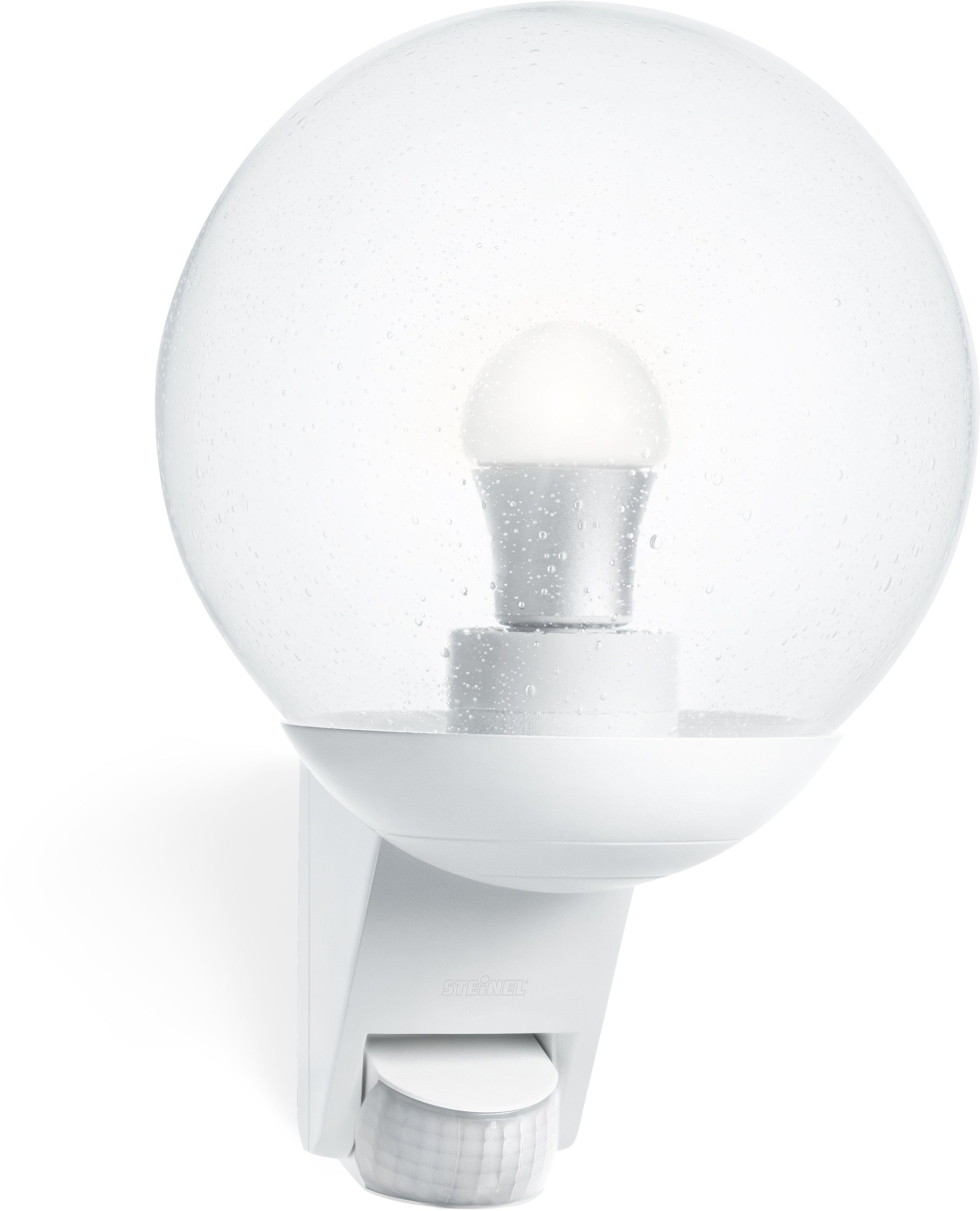 steinel Außen-Wandleuchte L 585, Bewegungsmelder, Leuchtdauer einstellbar, Tageslichtsensor, Leuchtmittel wechselbar