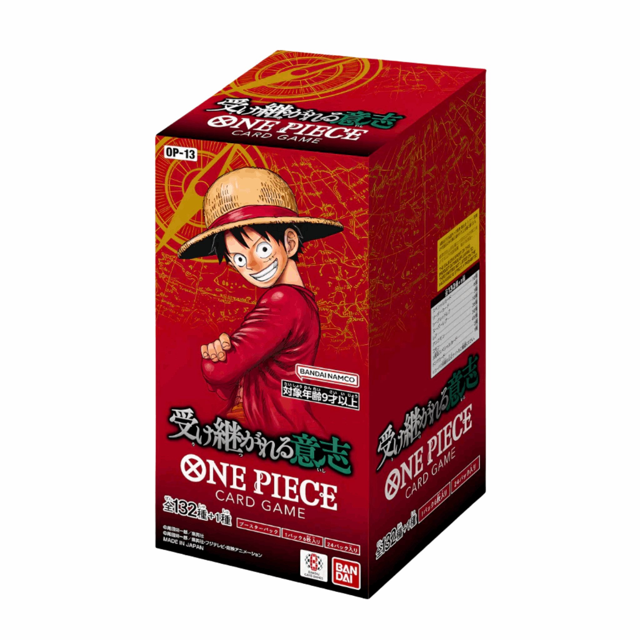 One Piece Sammelkarte One Piece Card Game OP13 Display 24 Booster Chinesisch