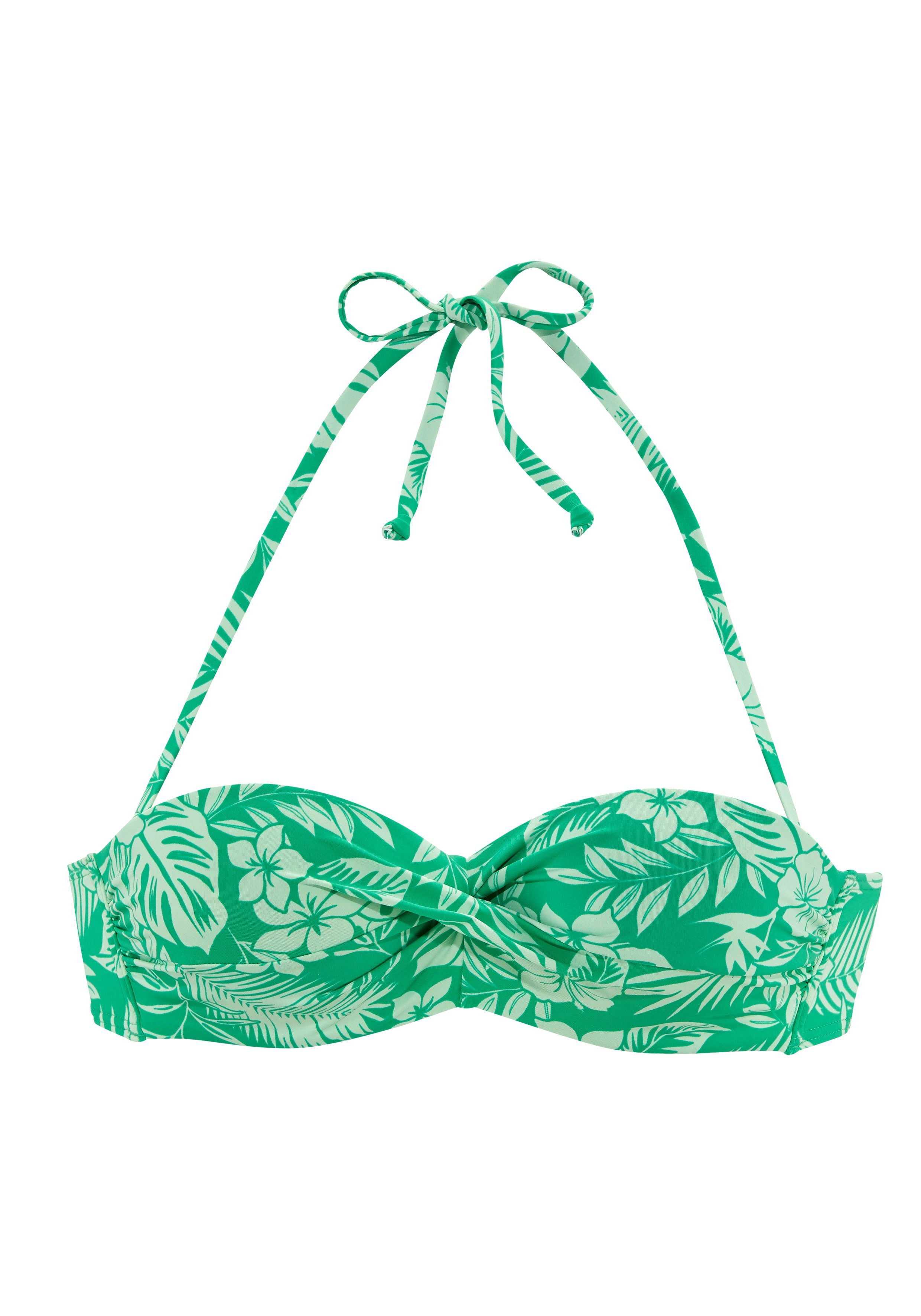 Venice Beach Bügel-Bandeau-Bikini-Top Moloka, Abnehmbare Träger günstig online kaufen