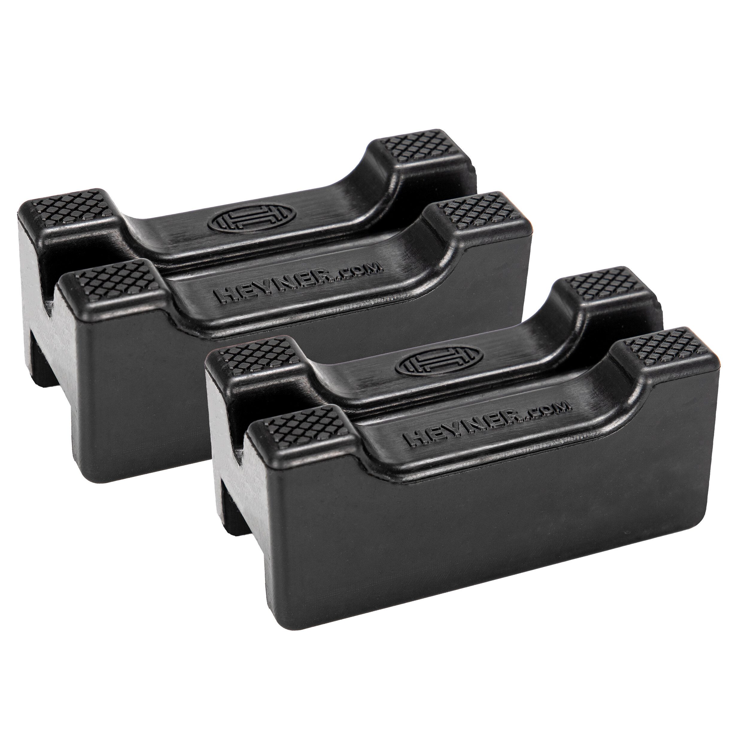 HEYNER Wagenheber Gummiauflagen 2er Set für Unterstellböcke 347470 (6t) Breite 29,5 mm, Set