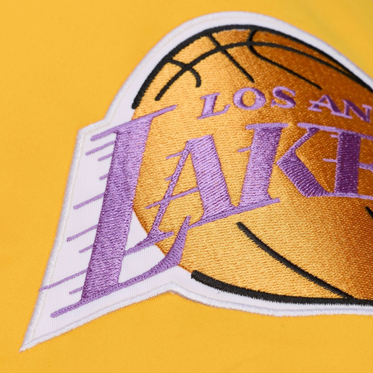Mitchell & Ness Collegejacke Heavyweight Satin NBA Los Angeles Lakers
