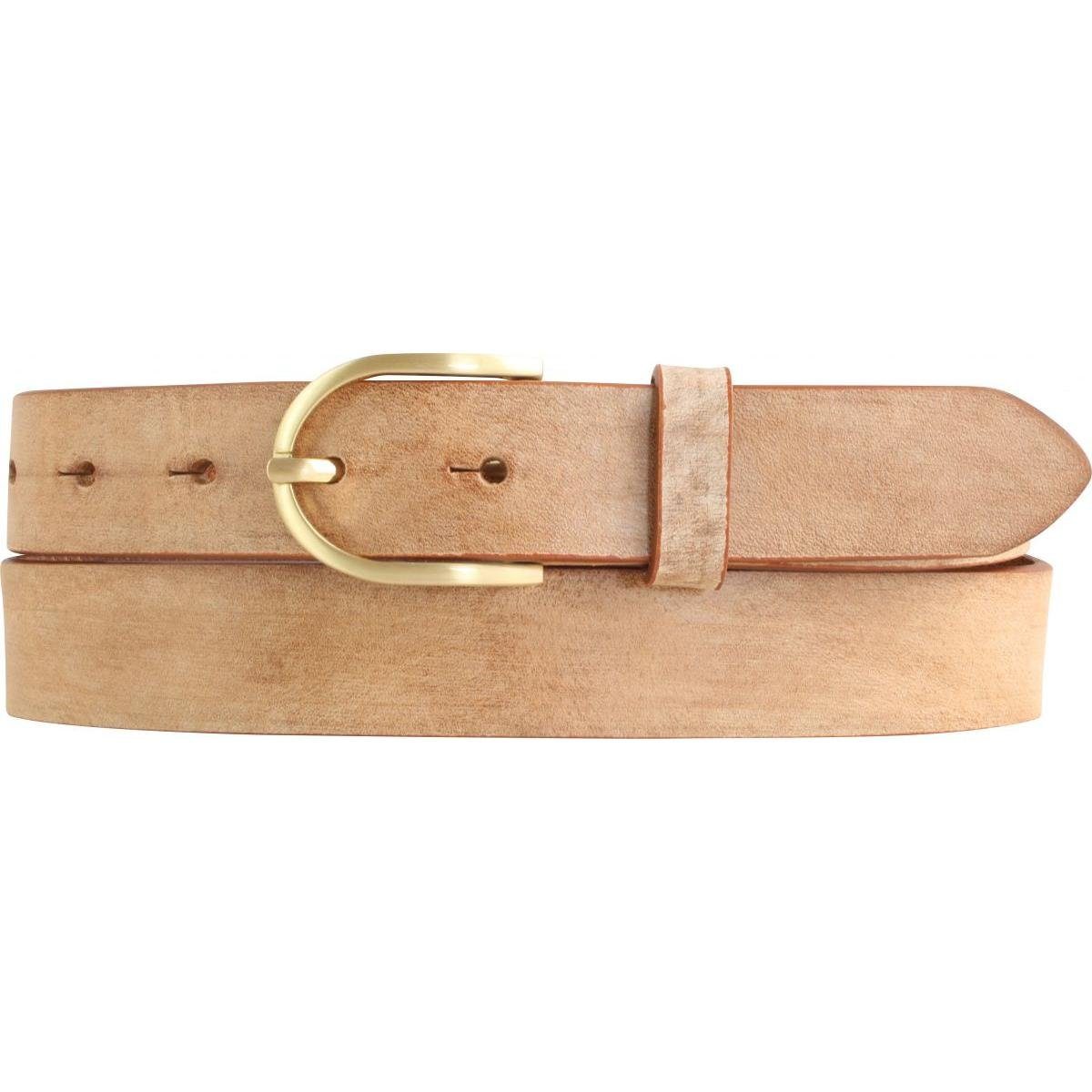BELTINGER Ledergürtel Damen-Gürtel aus weichem Vollrindleder Vintage-Look 3 günstig online kaufen
