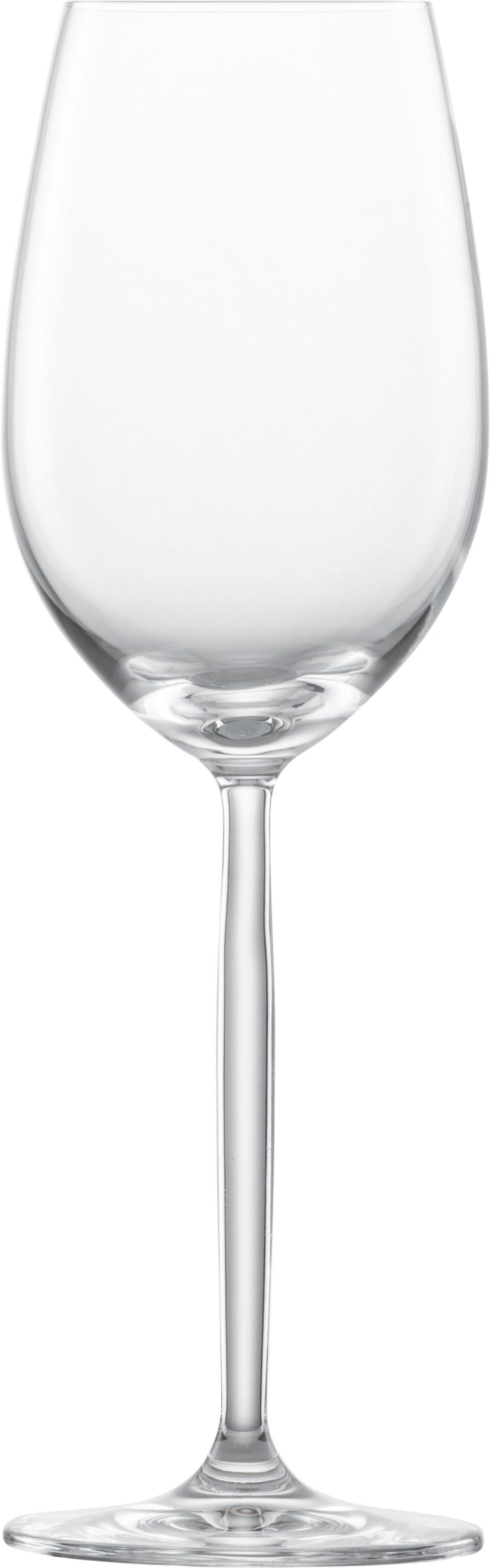 Zwiesel Glas SCHOTT-ZWIESEL Weinglas Diva Weißwein 104097 6er Set, Glas