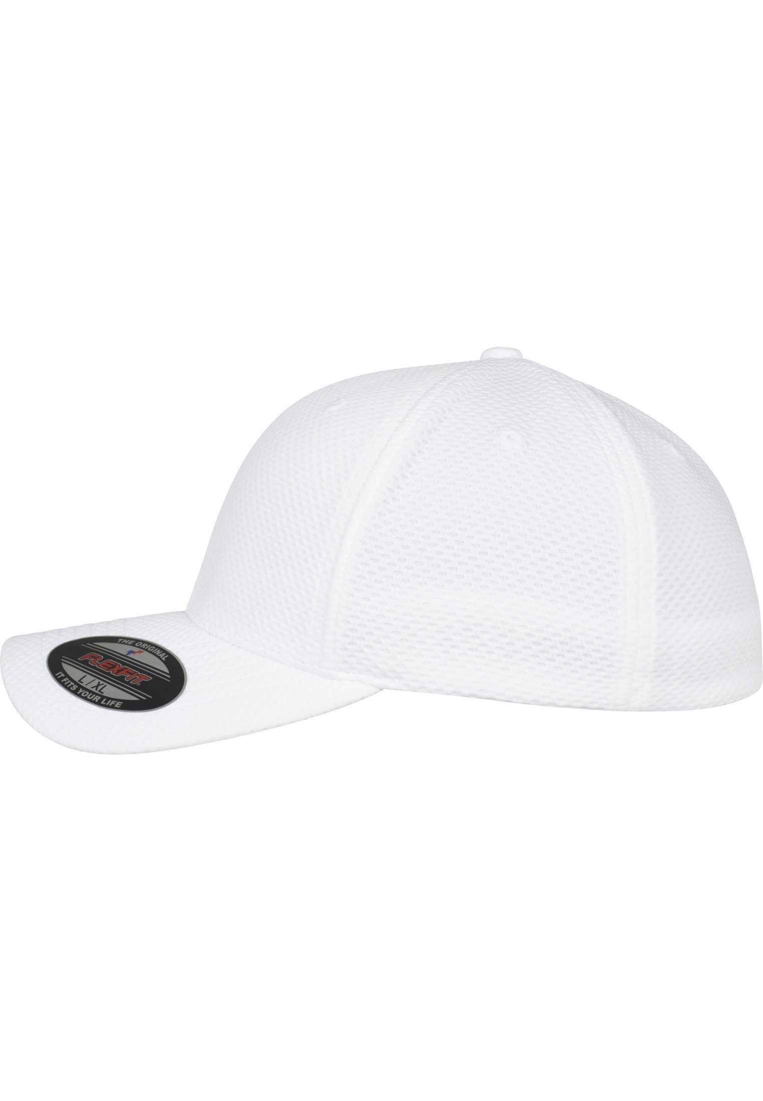 Cap Jersey Flexfit Flex Hexagon Cap 3D Accessoires white Flexfit