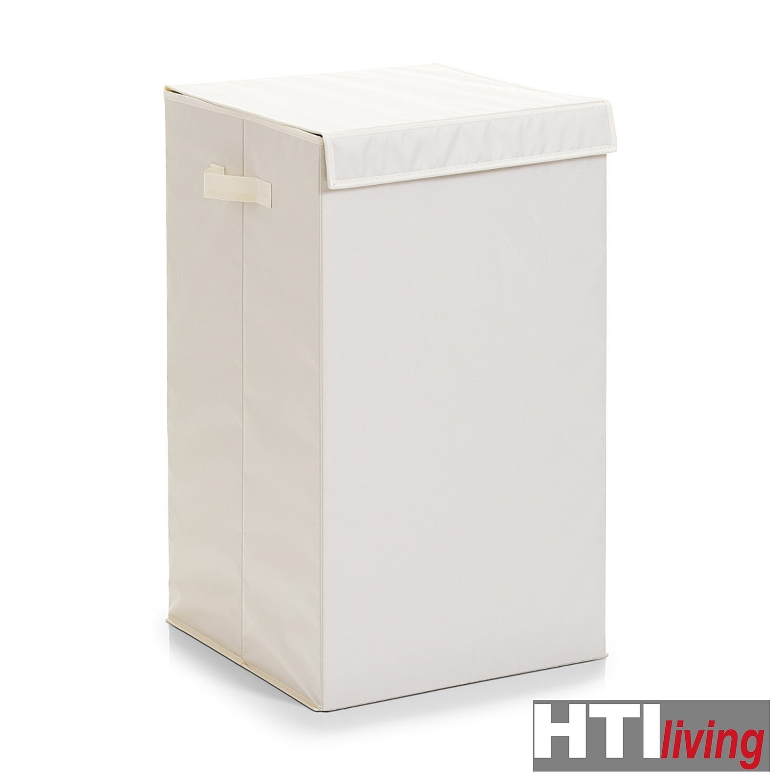 Wäschesammler Polyester Wäschekorb (Stück, 1 HTI-Living St), Beige Wäschebox Wäschekorb