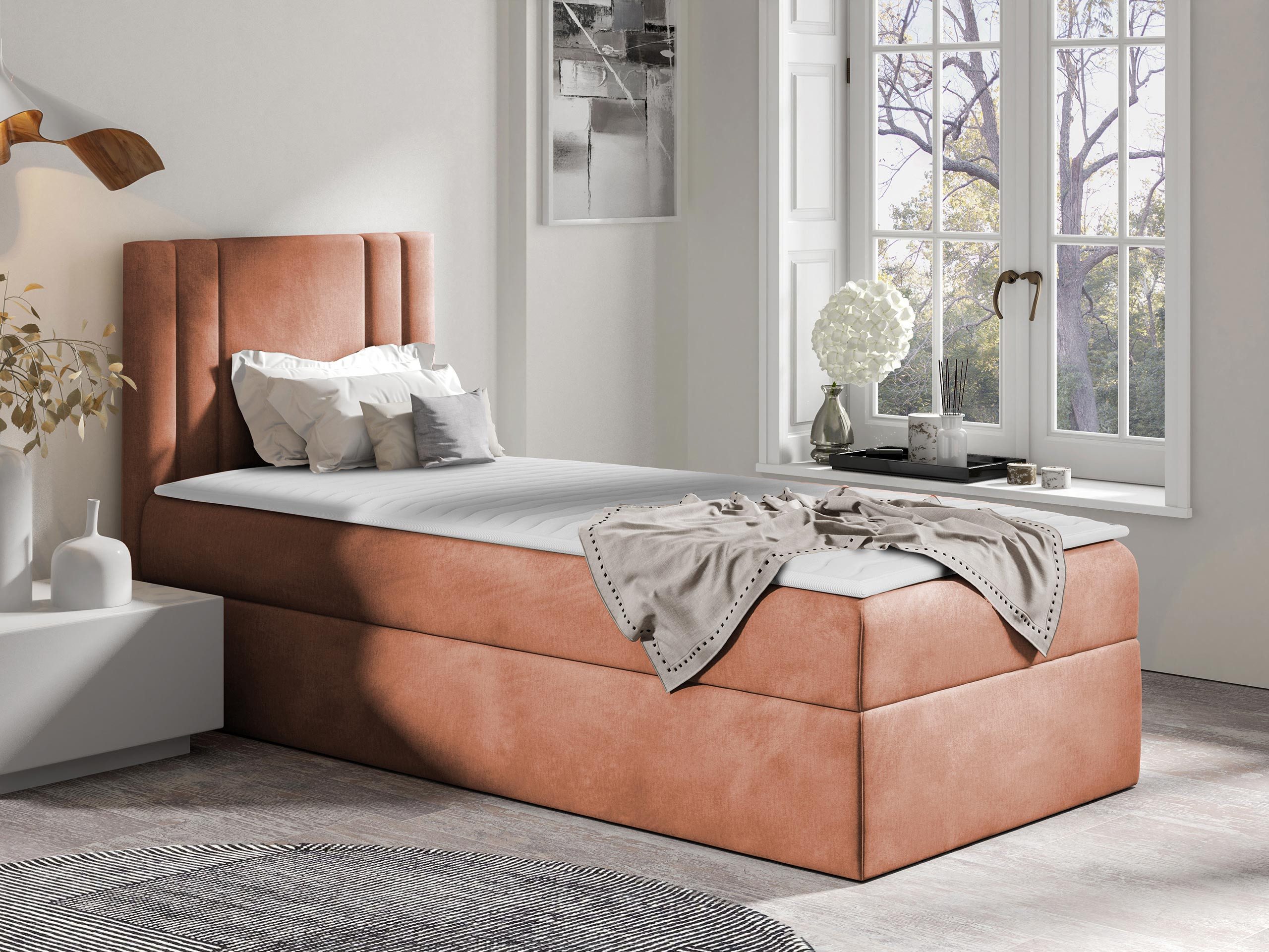 MIRJAN24 Boxspringbett Carmen Mini (mit Hauptmatratze, günstig online kaufen