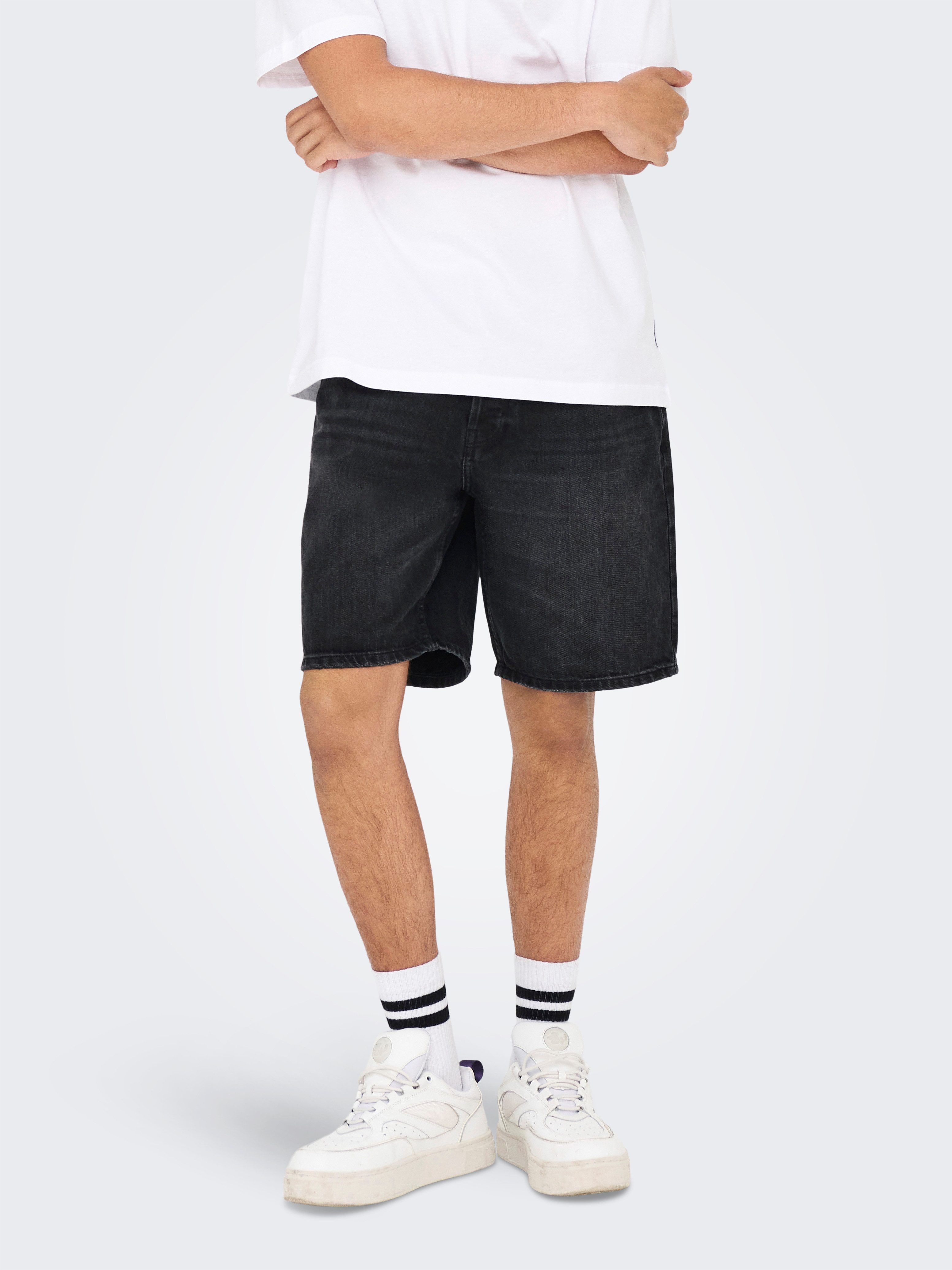 ONLY & SONS Shorts ONSEDGE BLACK günstig online kaufen
