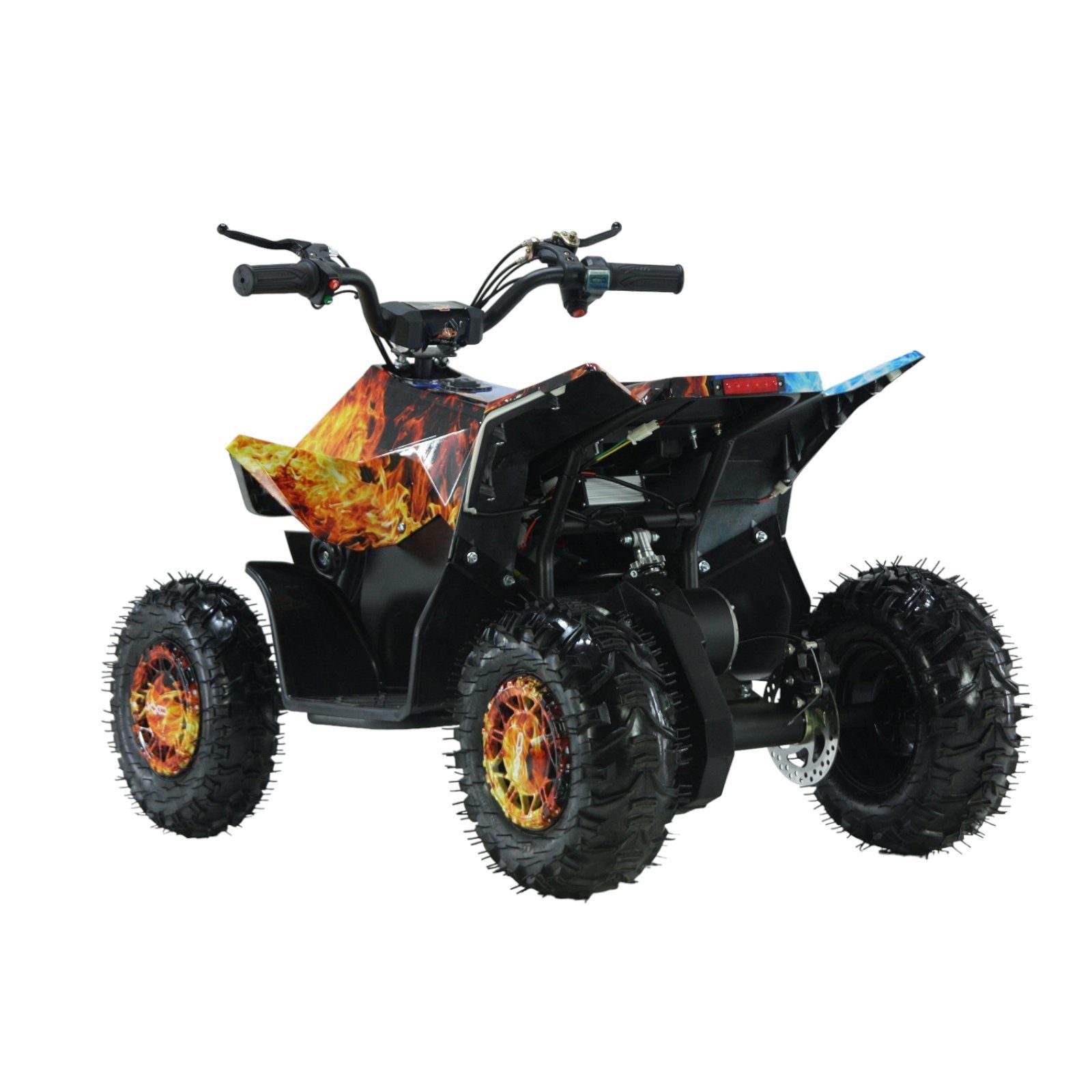 KXD E-Quad Electric Cyber ​​Quad Miniquad 500W 36V Pocketquad Children's Quad ATV M2 Blue
