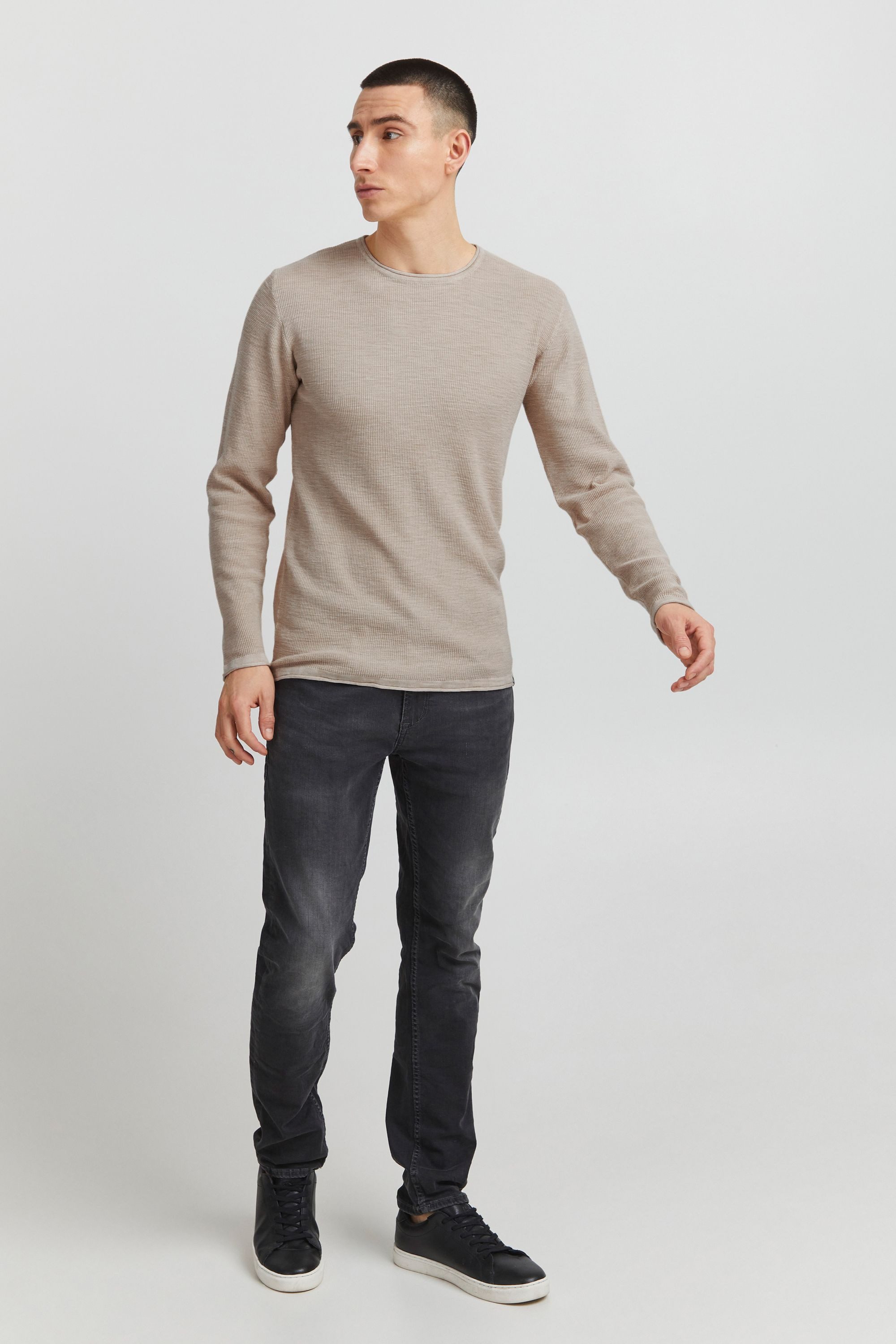 Indicode Strickpullover IDKarpo Modischer Pullover