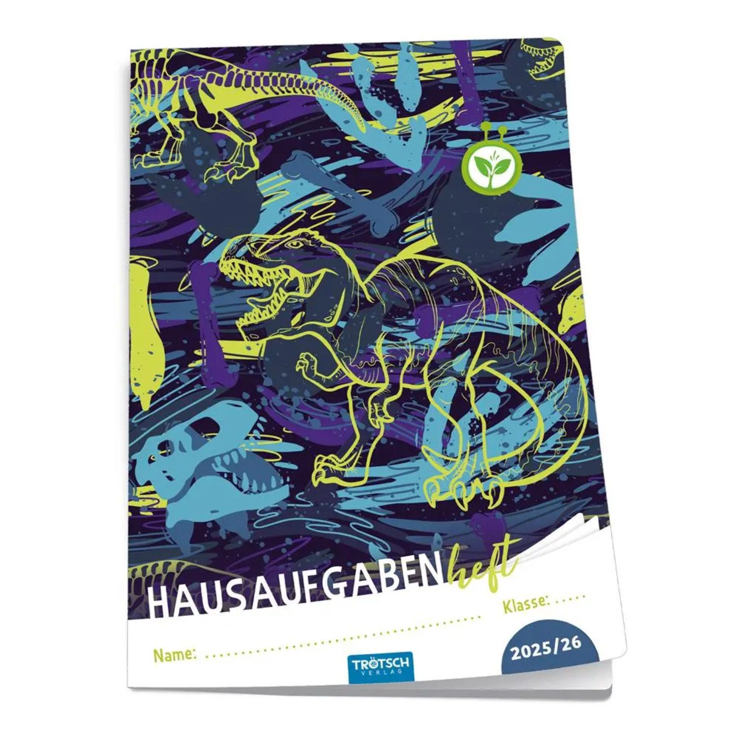 Trötsch Verlag Schülerkalender Trötsch Jahresbezogenes Hausaufgabenheft Grundschule T-Rex 25/26