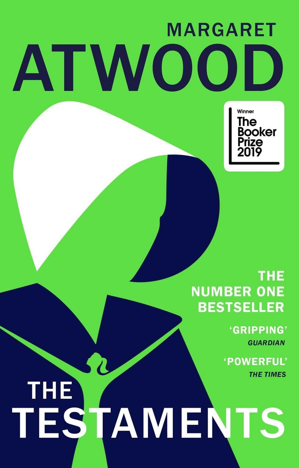 The Testaments / Margaret Atwood, WINNER OF THE BOOKER PRIZE 2019, Booker Prize