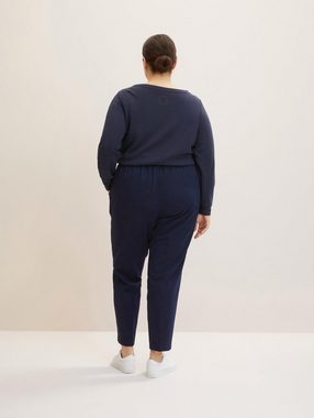 TOM TAILOR PLUS Stoffhose Plus - Relaxed Fit Hose 