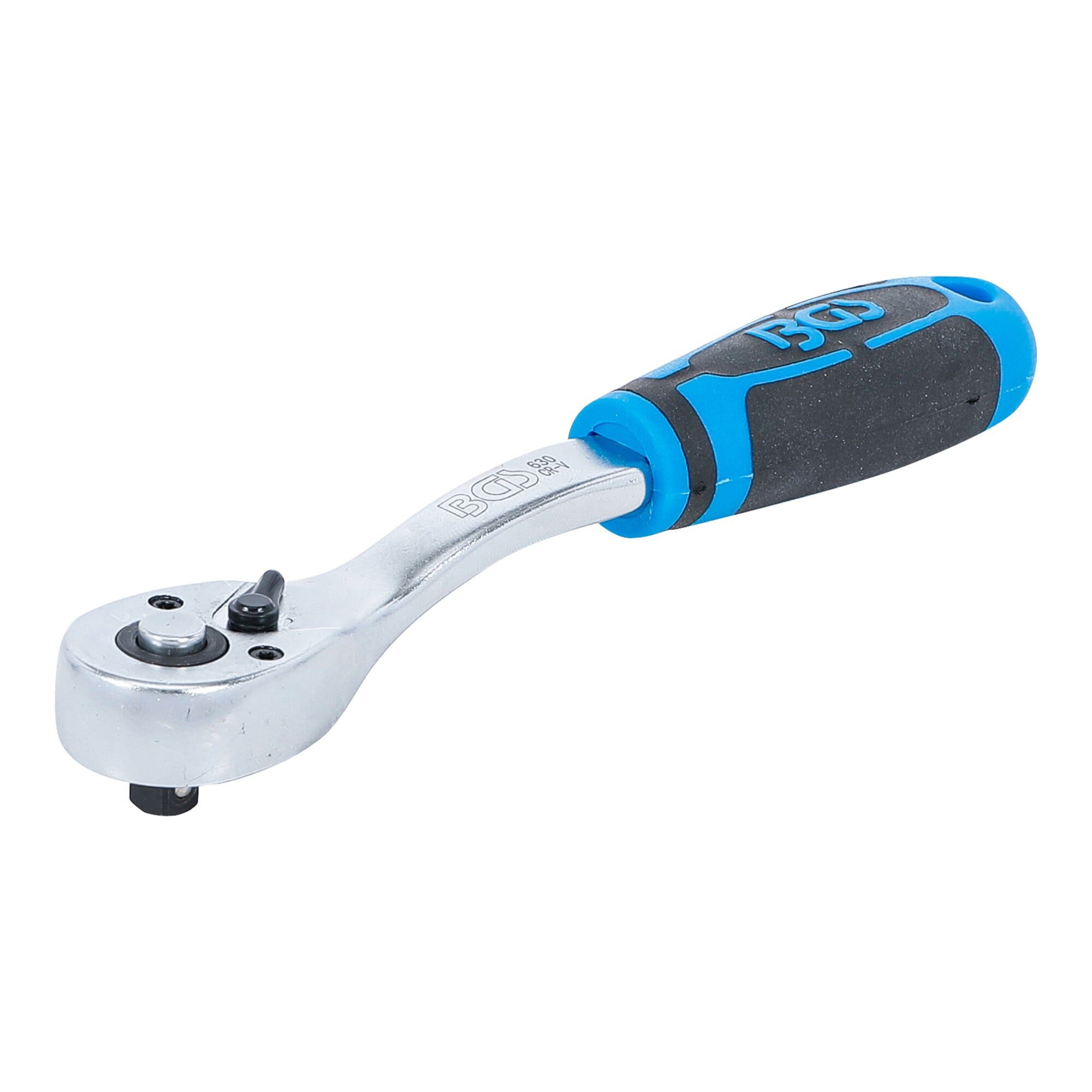 BGS technic Ratsche BGS Umschaltknarre 630, feinverzahnt, Abtrieb Außenvierkant 6,3 mm (1/