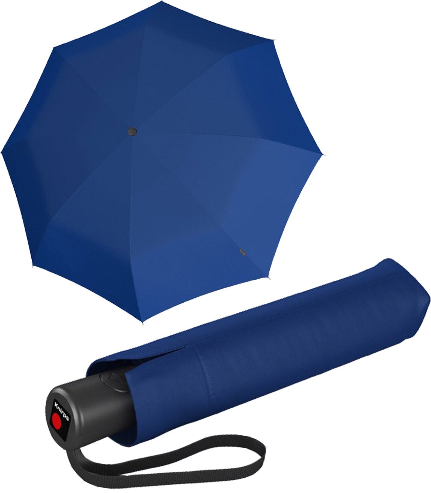 Knirps® Taschenregenschirm großer, stabiler Schirm mit Auf-Zu-Automatik, besonders praktisch durch seine Automatik