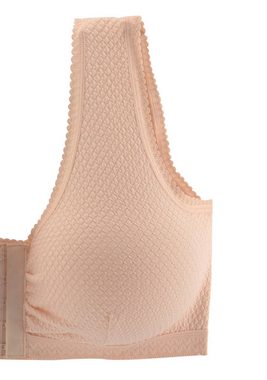 petite fleur Soft-BH Comfort Day & Night Bra (Packung, 3 Stück) ohne Bügel mit Vorderverschluss