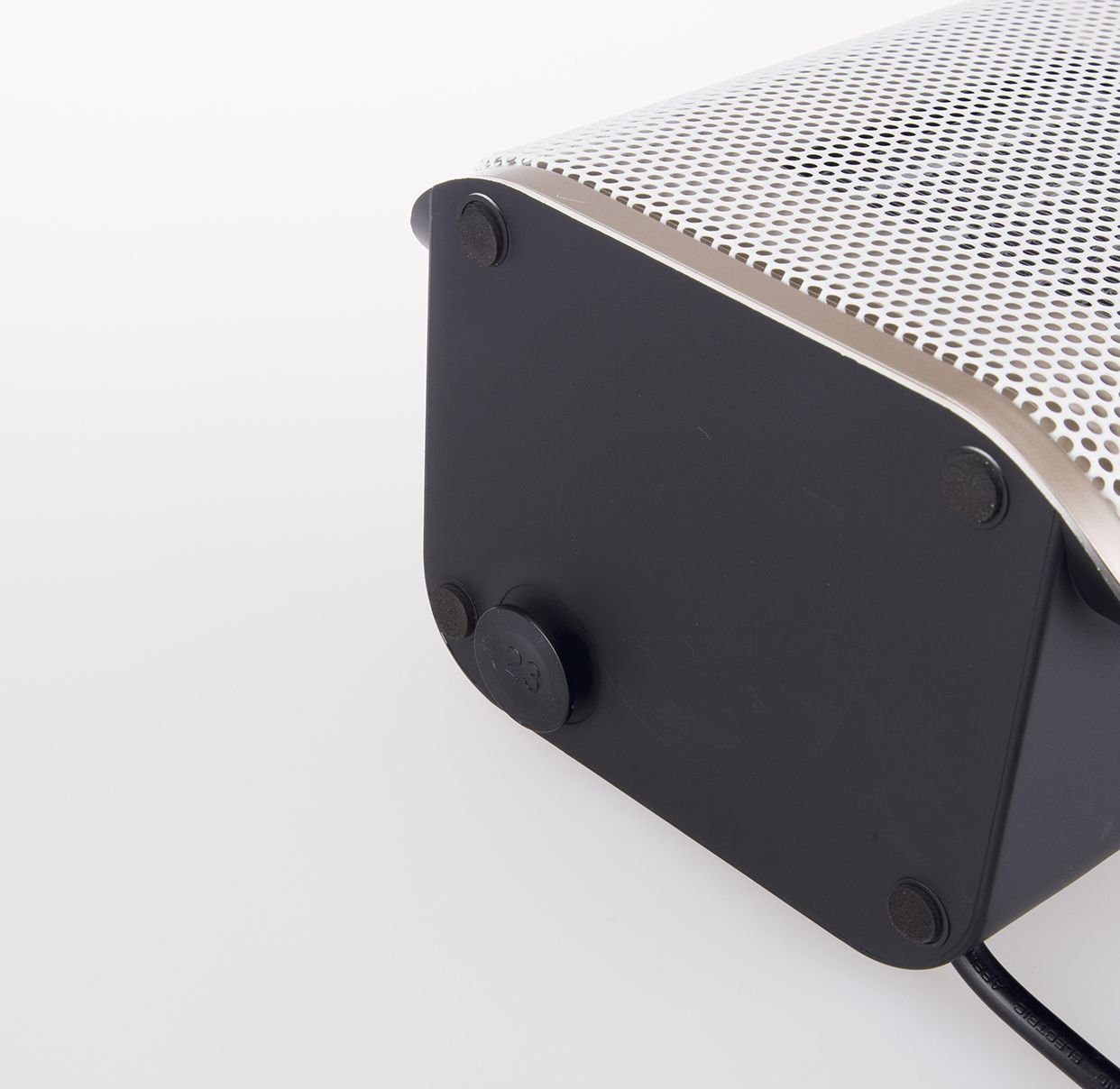 Jata Heizgerät Jata Keramik Heizlüfter TC92 1500W 750W 1500W, Leise, Lautlos, Sparsam, 1500 W, Heizstrahler, Heizung, Heizgerät, Radiator, Mica, Thermostat