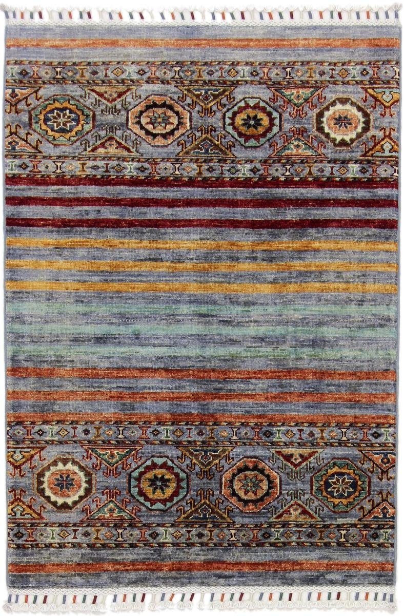 Orientteppich Arijana Shaal 81x119 Handgeknüpfter Orientteppich, Nain Trading, rechteckig, Höhe: 5 mm