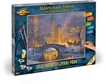 Schipper Malen nach Zahlen Meisterklasse Premium - Stille Nacht im Central Park, Made in Germany