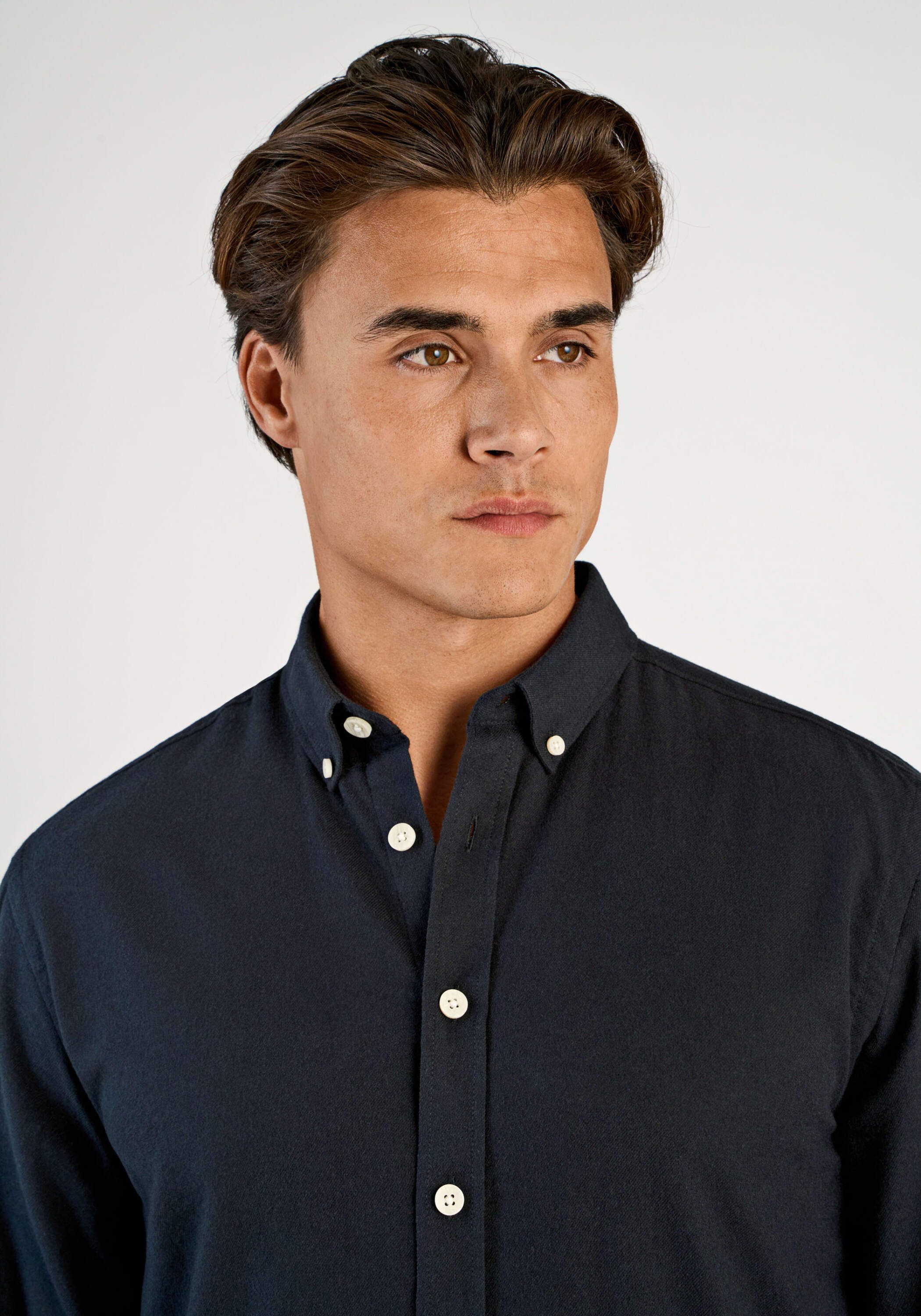 LINDBERGH Flanellhemd Flanellhemd (Langarm) Relaxed Fit