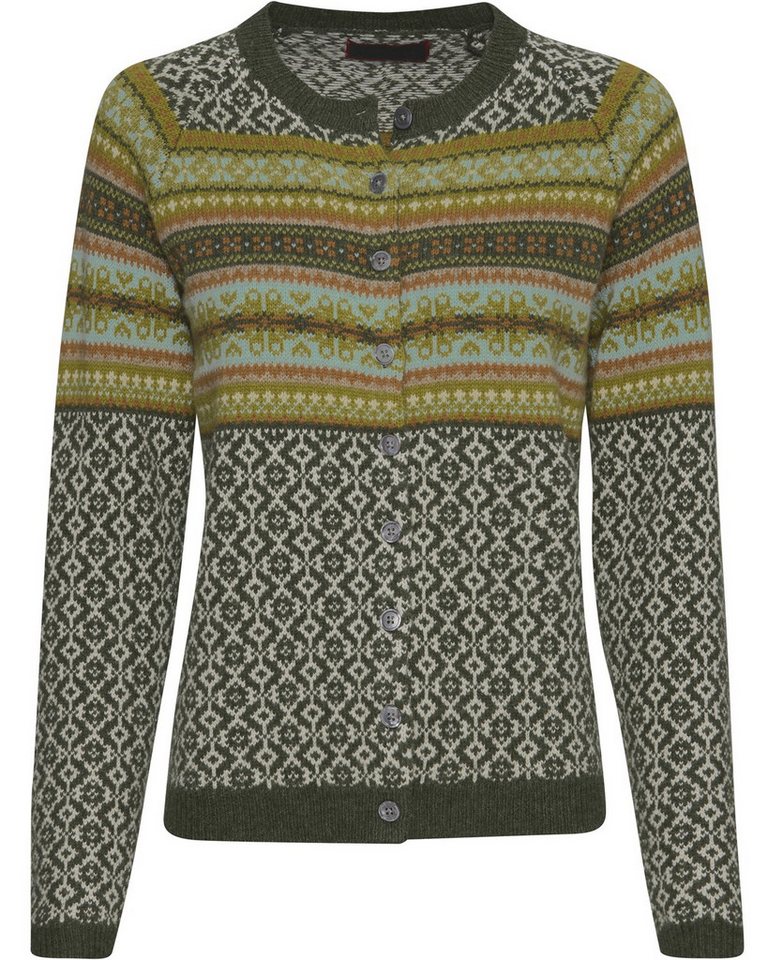 Reitmayer Strickjacke Jacquard-Strickjacke
