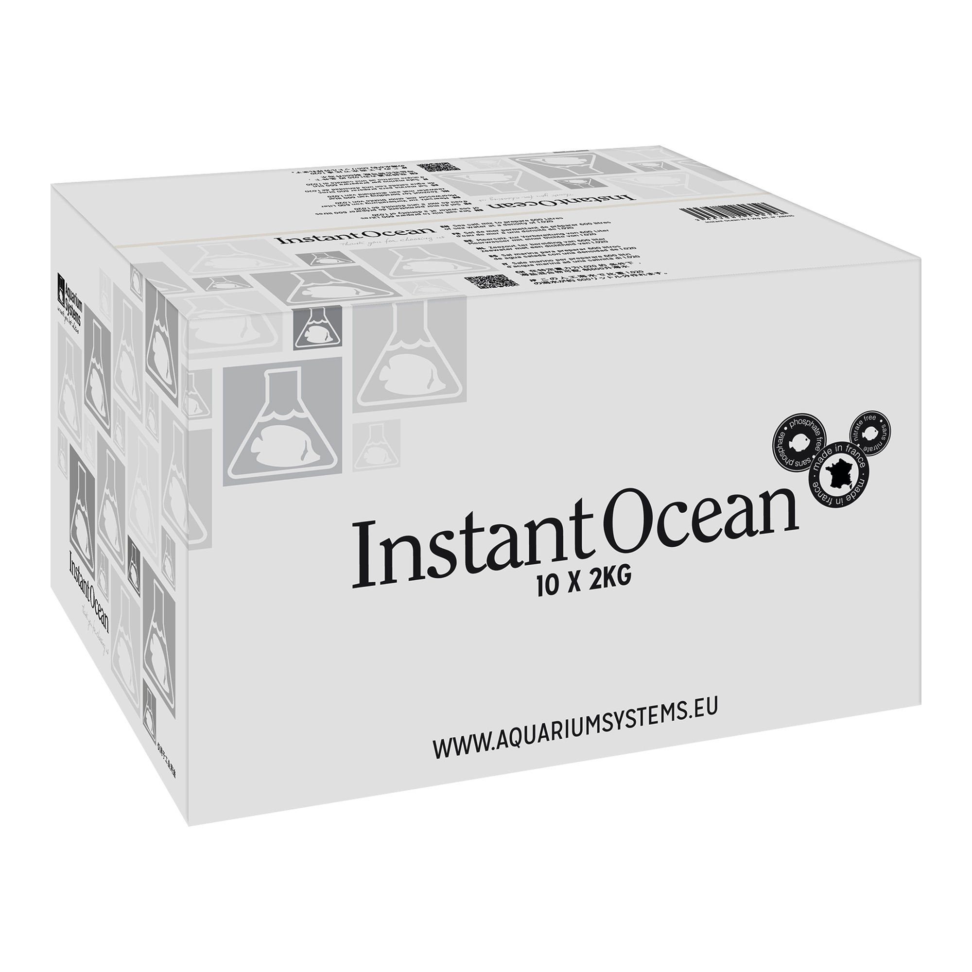Aquarium Systems Aquariumpflege Instant Ocean Meersalz - 10x 2 kg