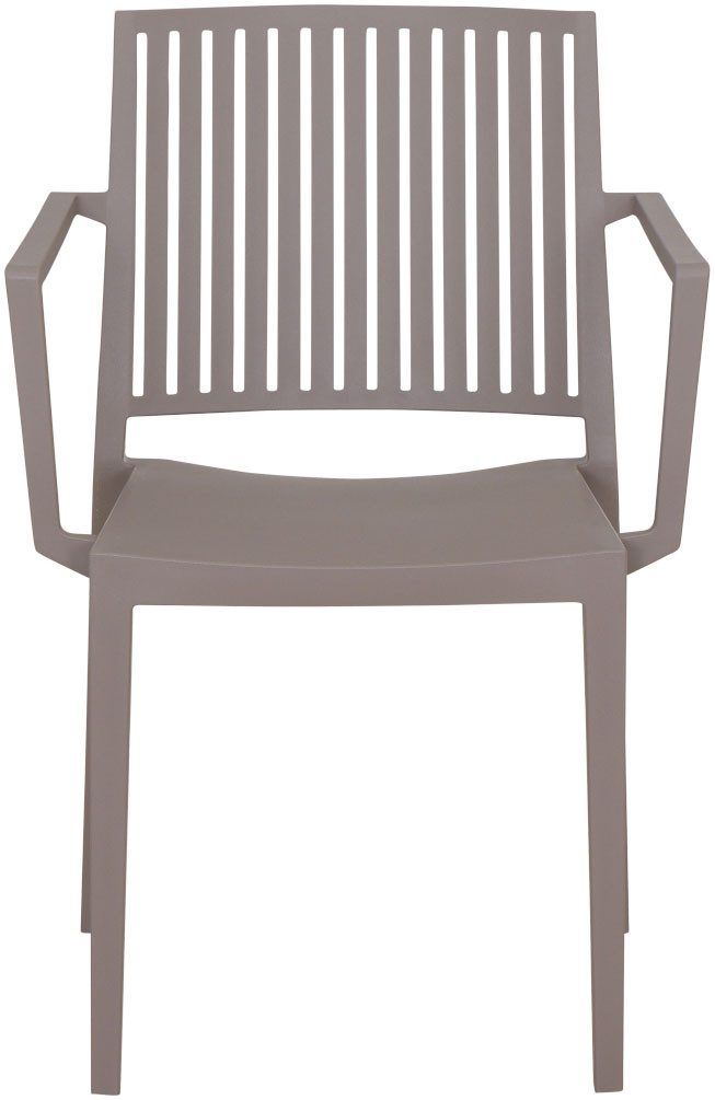 Siena Garden Gartensessel Lane 2er Set Stapelsessel taupe (Set, 2-St), Gestell, Polypropylen/Glasfaser