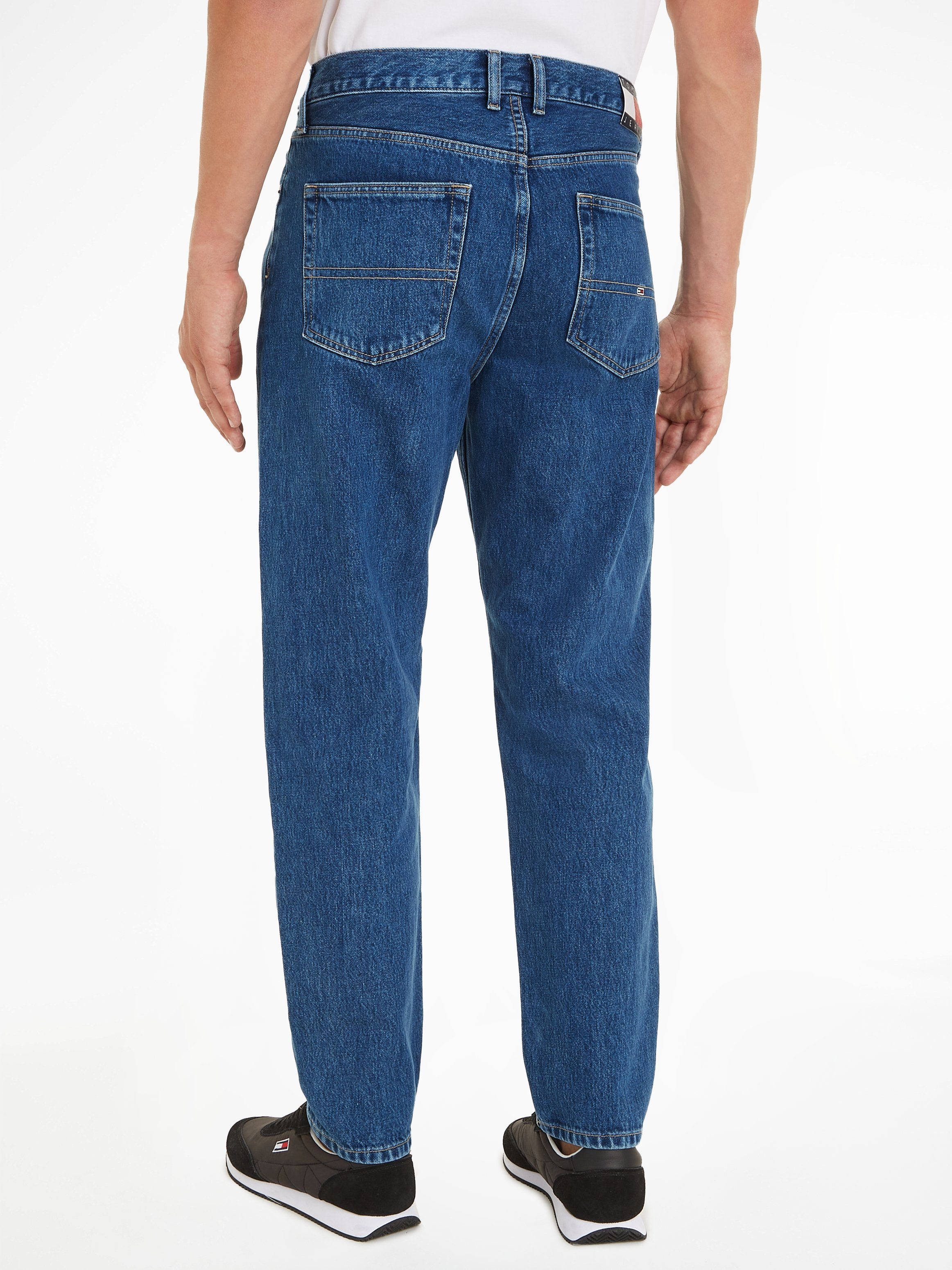 RLXD im Tommy TAPERED Denim ISAAC Jeans 5-Pocket-Style Medium Tapered-fit-Jeans