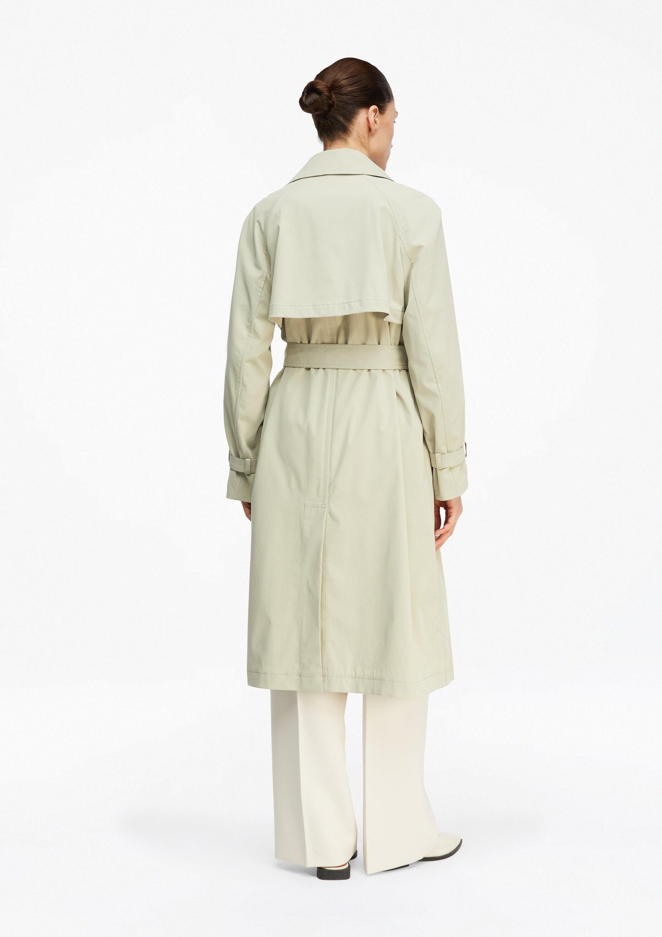 comma Trenchcoat Outdoor-Mantel Klassischer Trenchcoat mit Bindegürtel