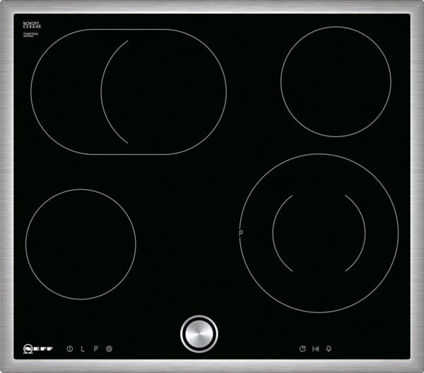 NEFF Elektro-Kochfeld N 70 T16BT76N0, TwistPad für einfache Steuerung & Powerstufe für schnelle Hitze