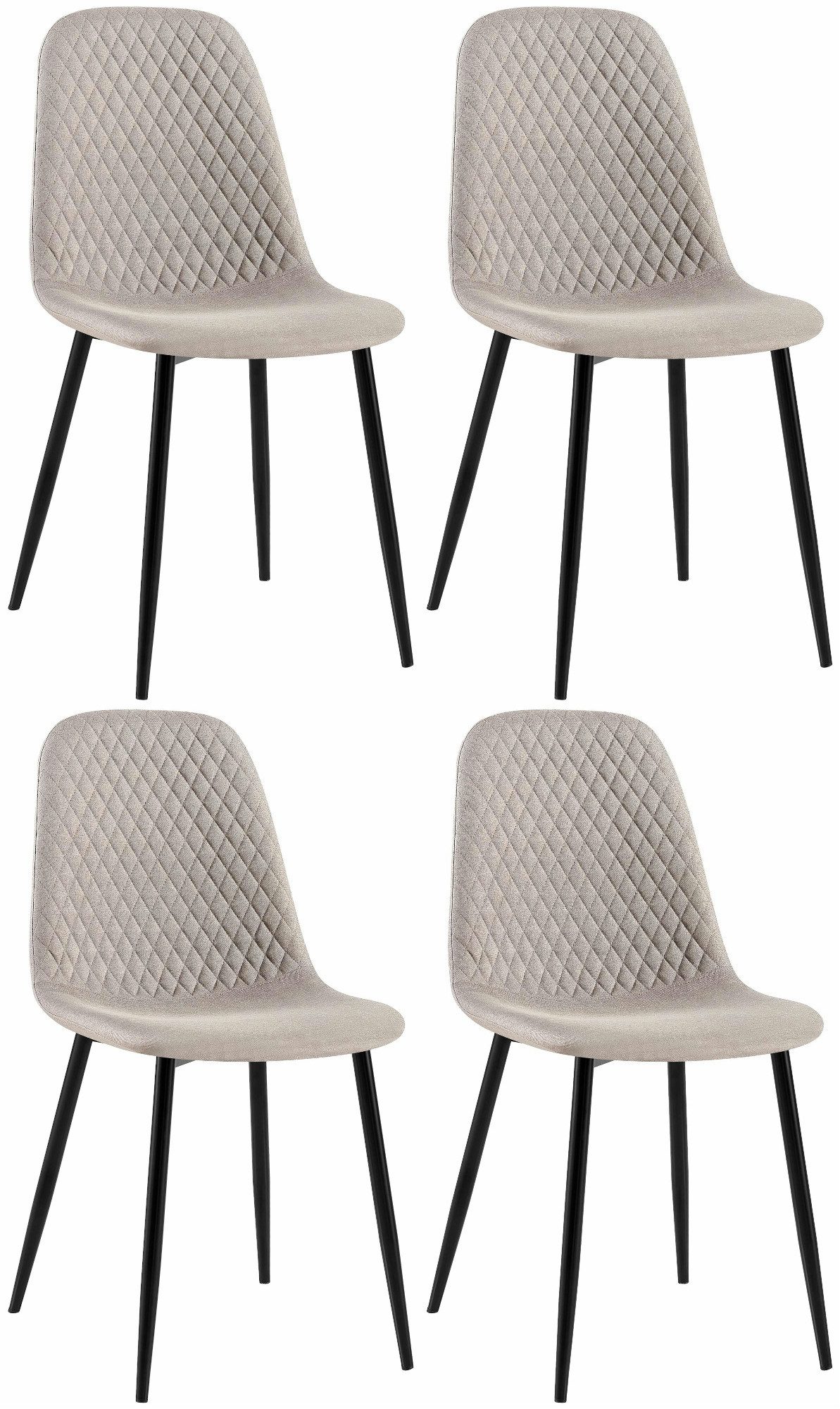 CLP Esszimmerstuhl Giverny (4er Set), mit günstig online kaufen