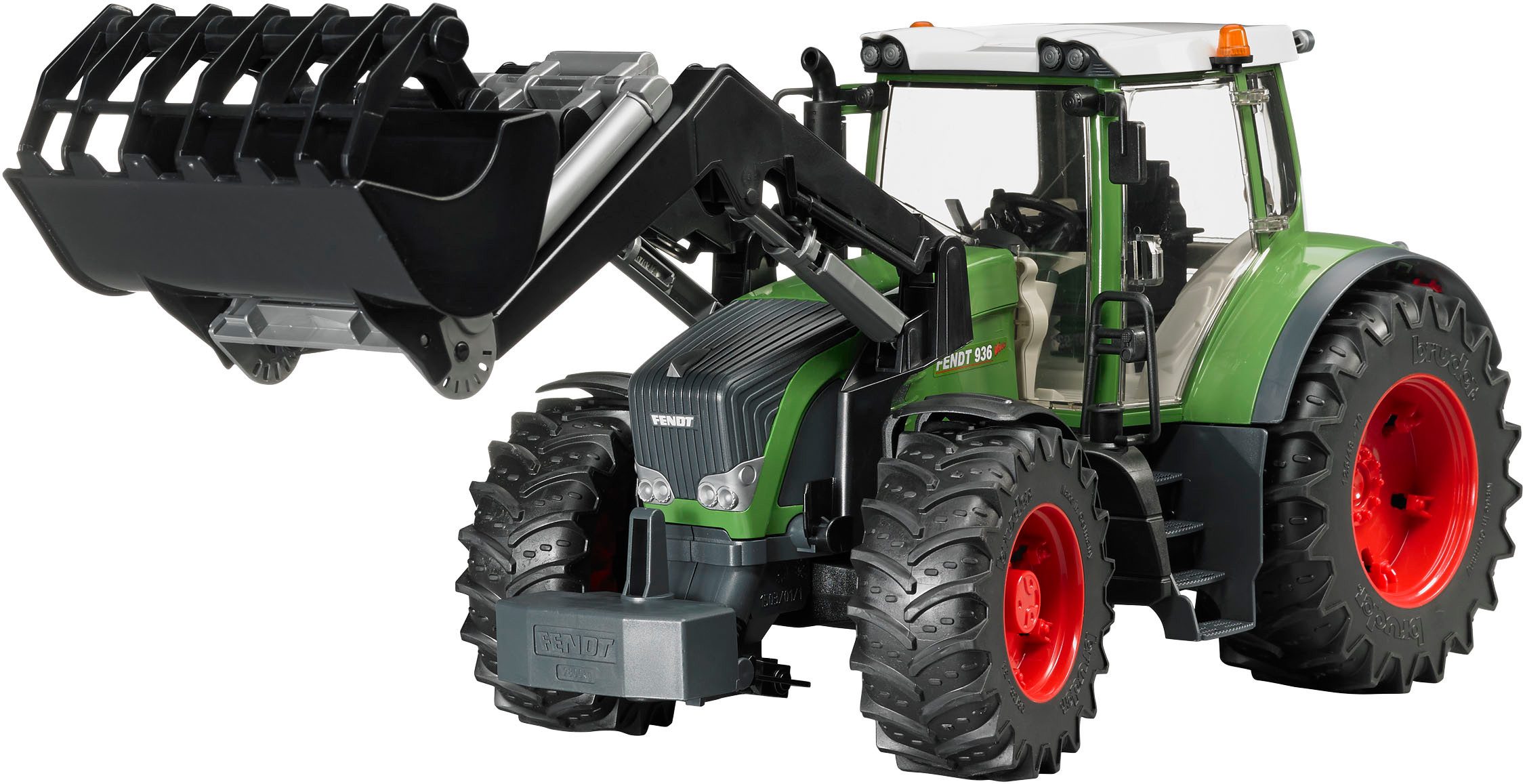 Bruder® Spielzeug-Traktor Fendt 936 Vario mit Frontlader 48 cm (03041), Mad günstig online kaufen