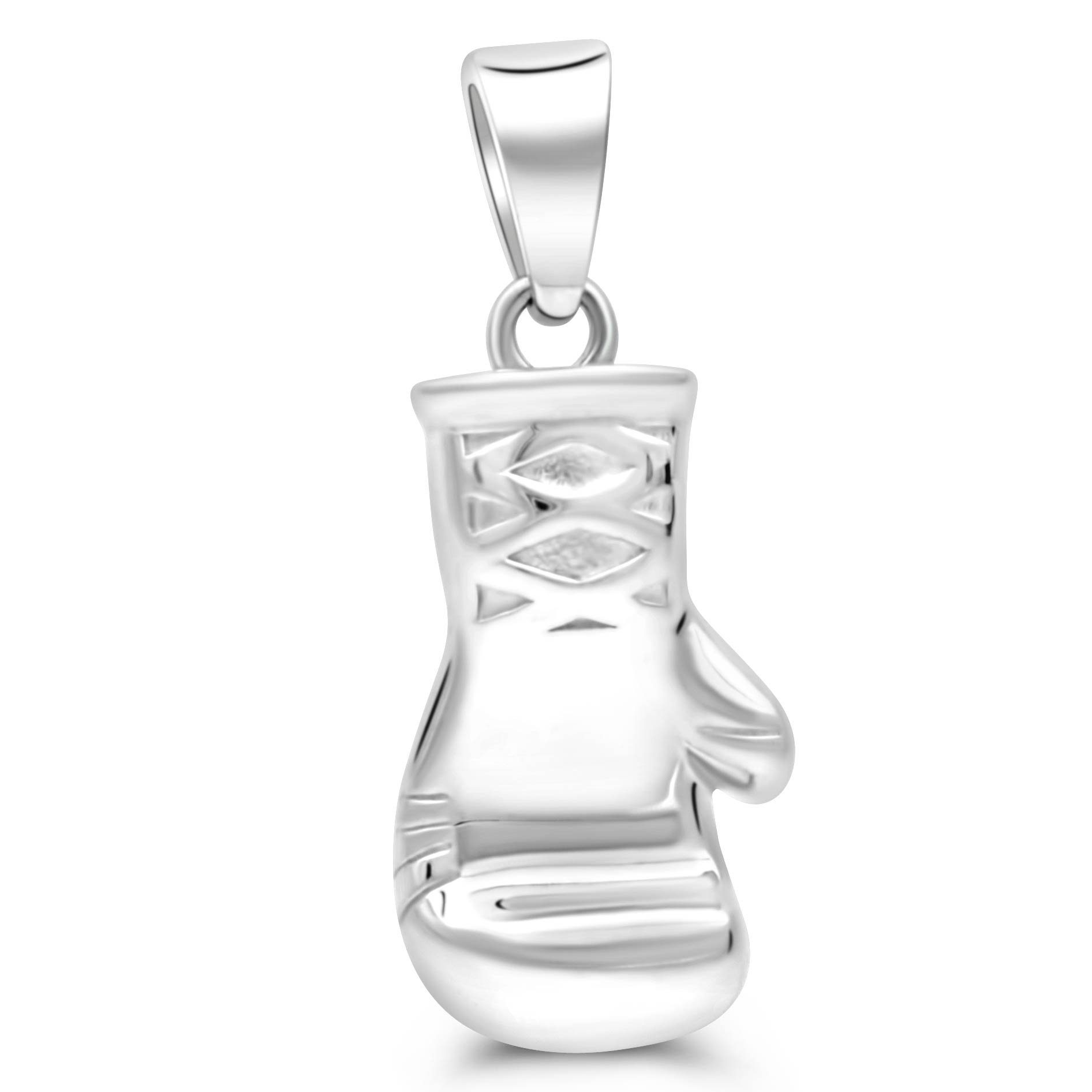 Tony Fein Kettenanhänger Boxhandschuh Klein 925er Sterling Silber Glänzend günstig online kaufen