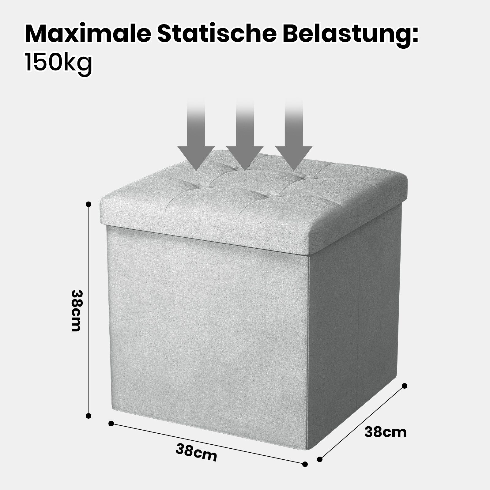Oak&Tea Stauraumhocker Sitzhocker mit Stauraum – günstig online kaufen