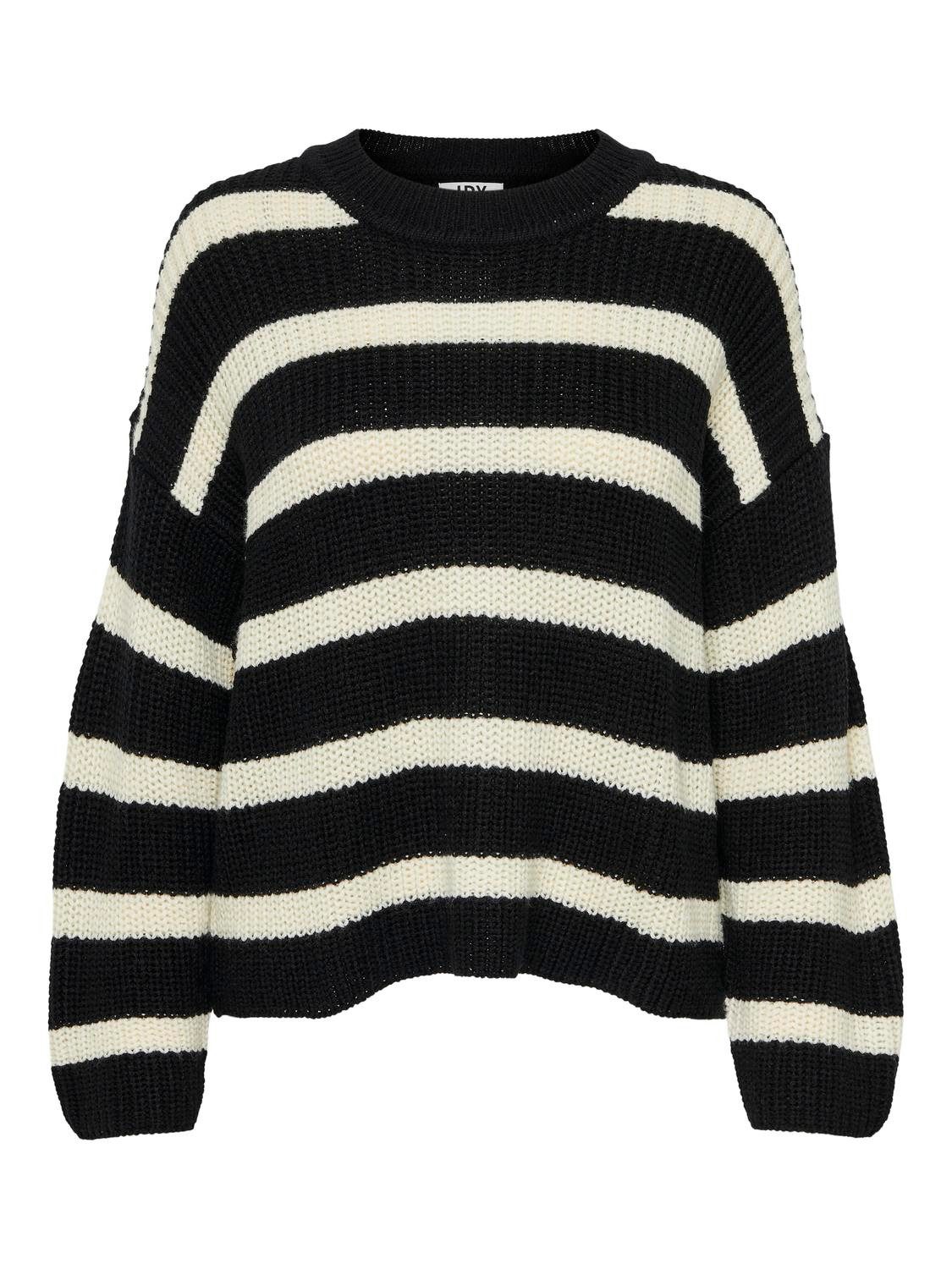 ONLY Strickpullover JDYJUSTY L/S STRIPE PULLOVER KNT NO-Only 1