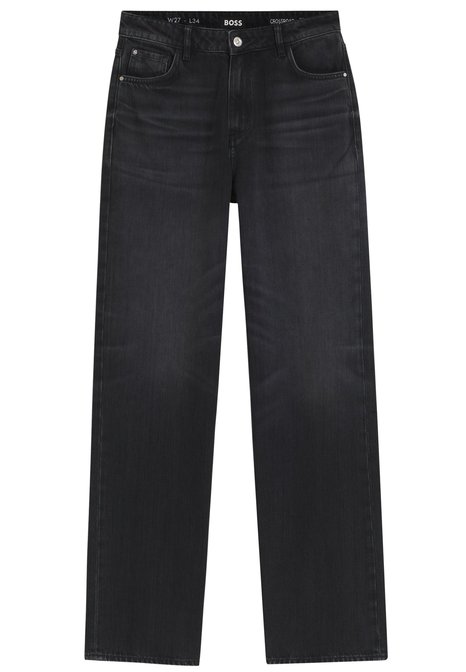 BOSS 5-Pocket-Jeans Crossroad mit weitem Bein (1-tlg)