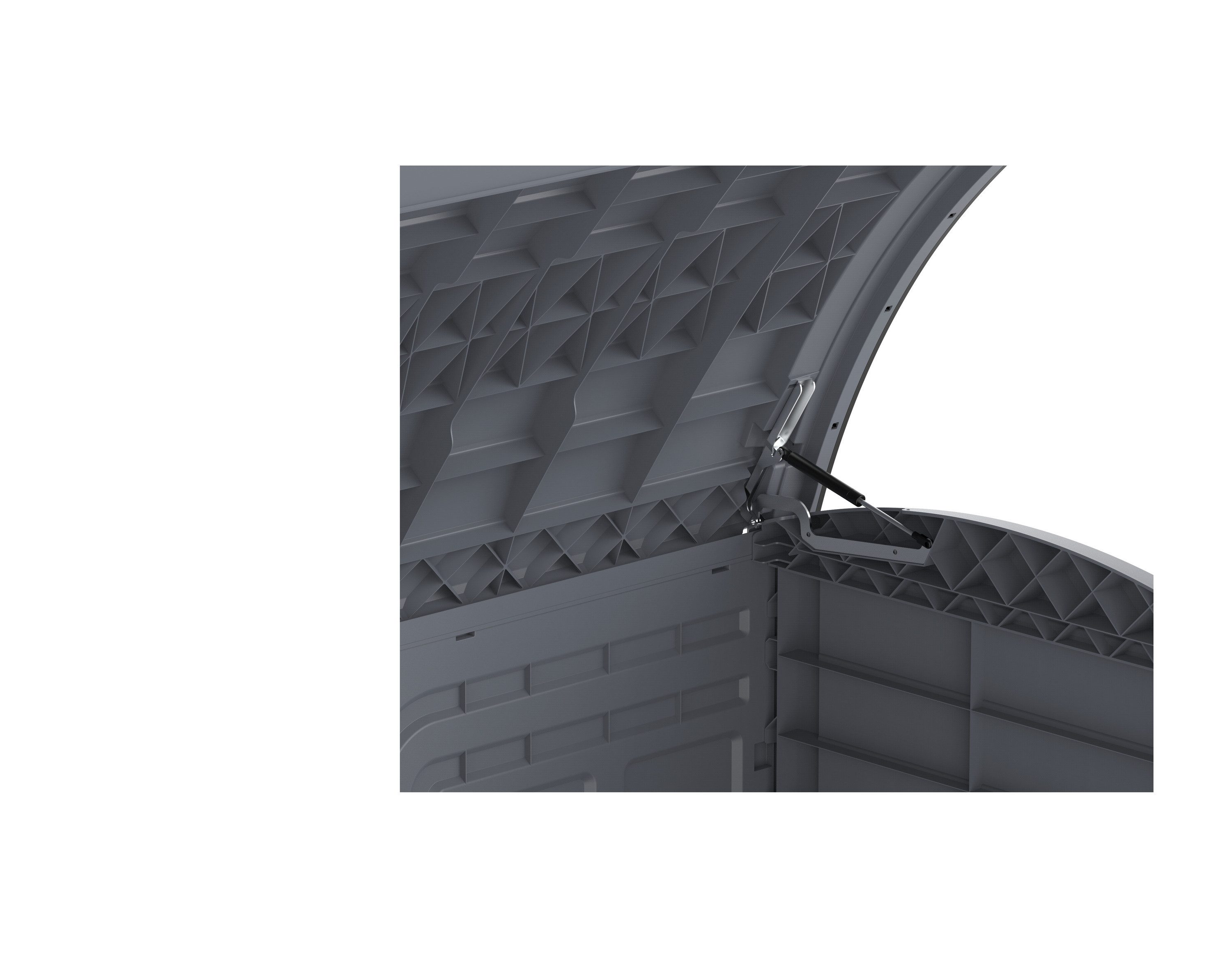 DURAMAX Mülltonnenbox StoreAway Mülltonnenbox Gartenhaus 1200 L (1 St)