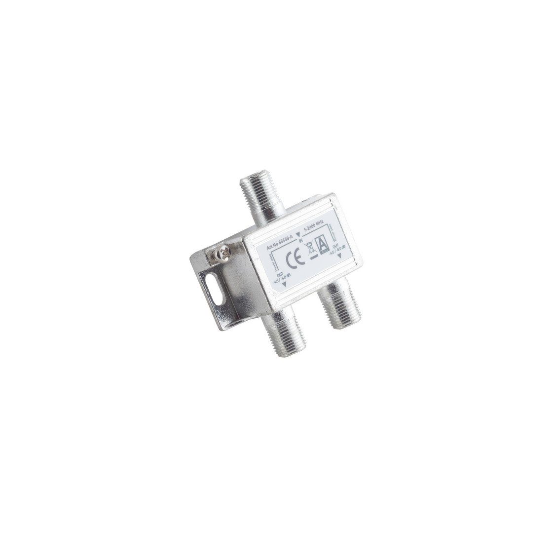 Stammverteiler connectivity® 85dB S/CONN MHz 5-2400 maximum DC Koax-Kabelverbinder 2-fach; F-Serie;