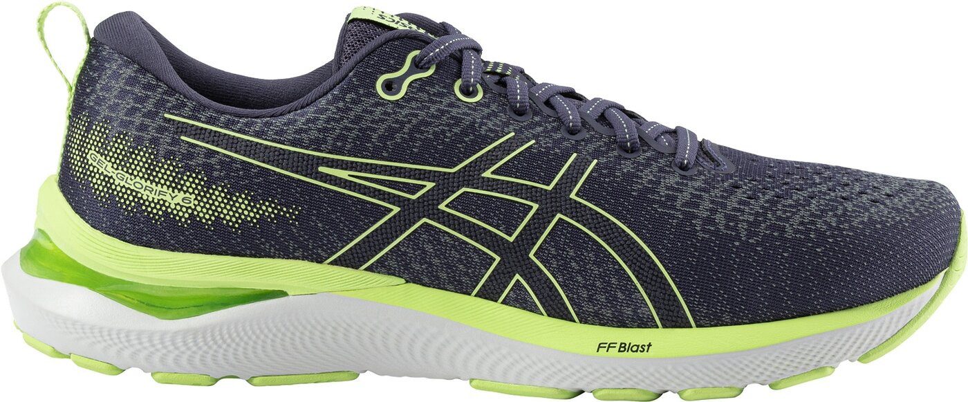 Asics GEL-GLORIFY 6 INDIGO FOG/LIME GREEN Laufschuh