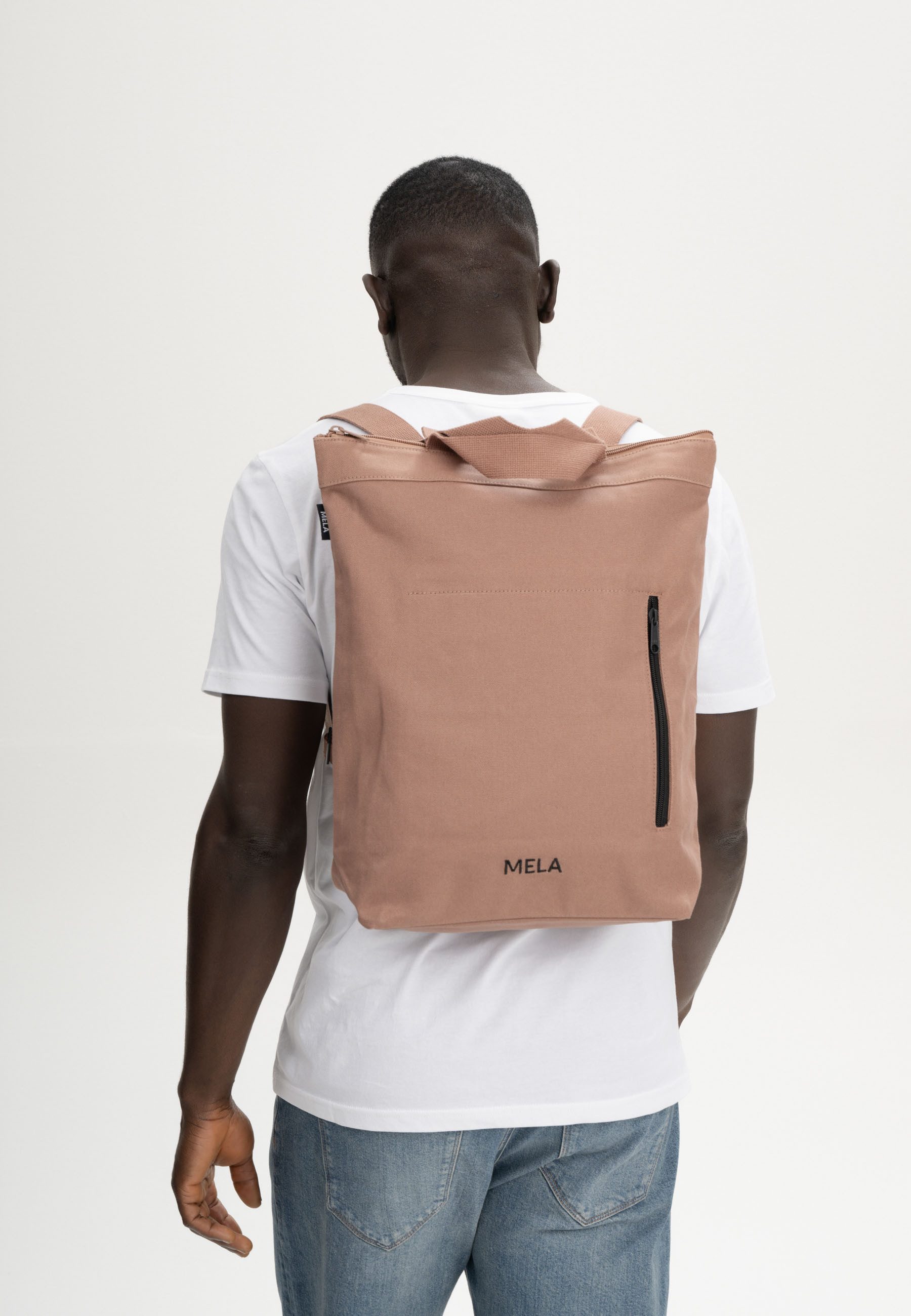 MELA Rucksack Hybrid Rucksack ANIL, Bequem als Rucksack oder Umhängetasche tragbar