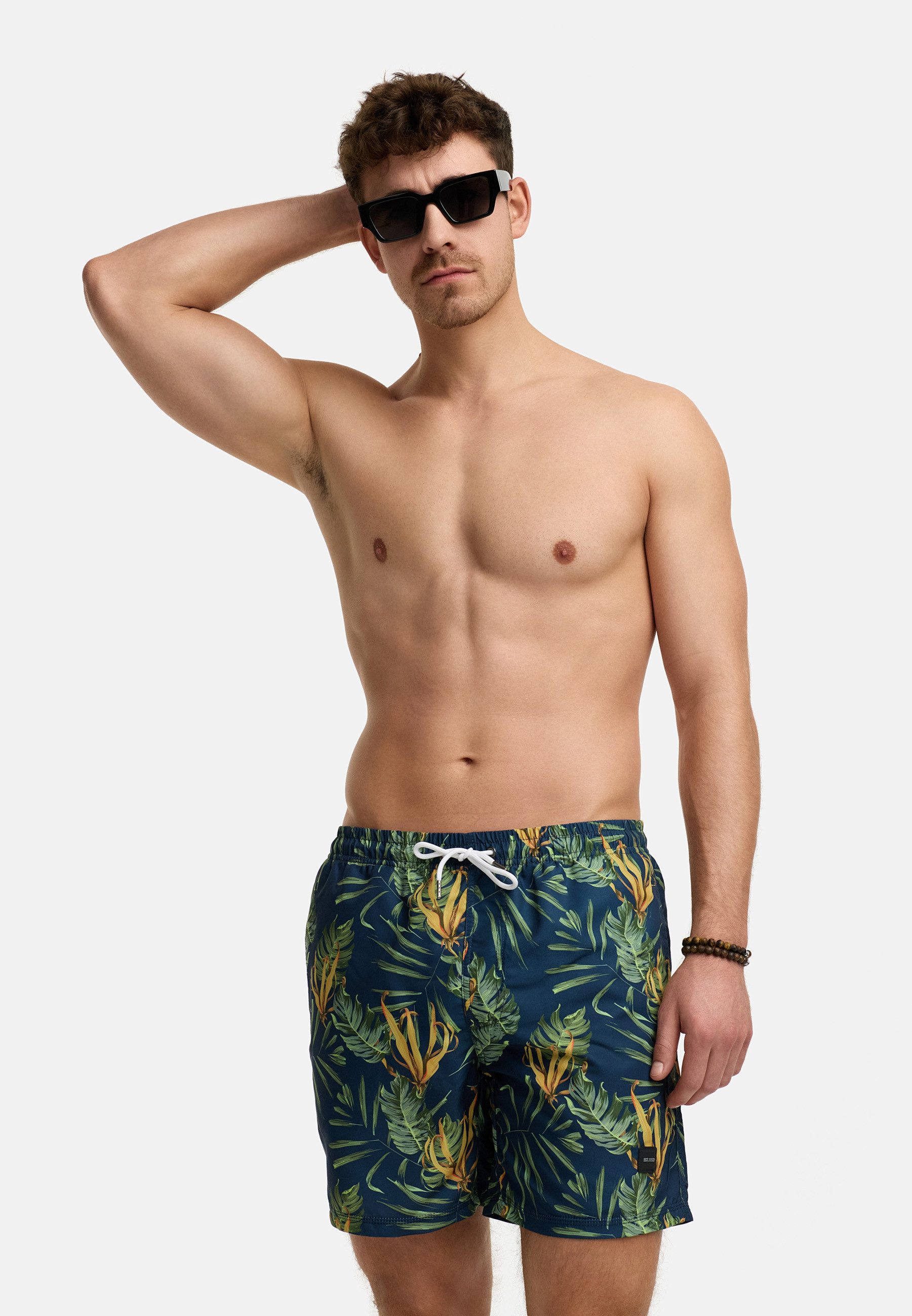 Indicode Badeshorts Herren INTonino Schwimmshorts Männer mit superweicher I günstig online kaufen