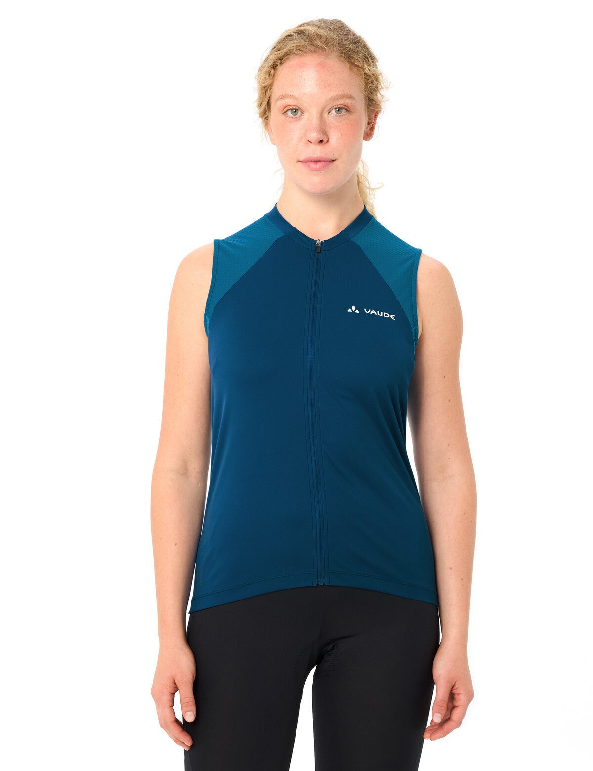 VAUDE Radtrikot Women's Matera FZ Tricot SL atmungsaktives und schnelltrocknendes Radtrikot