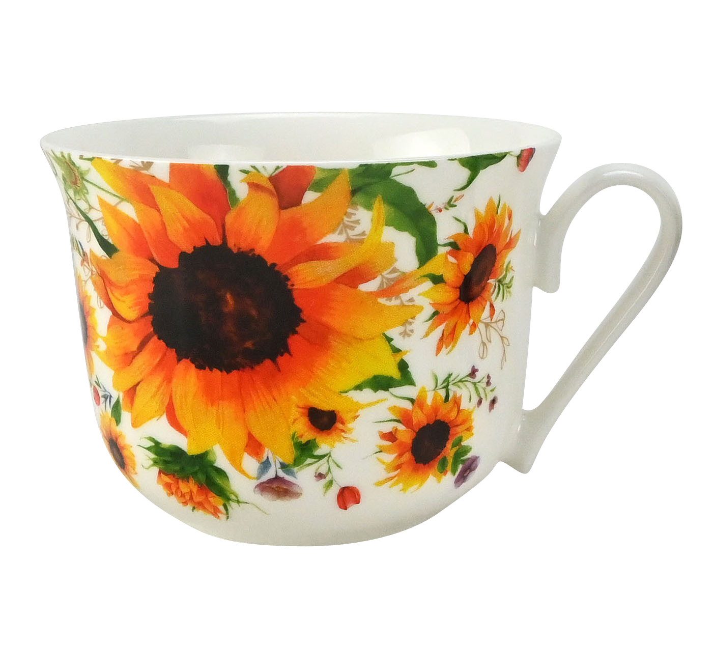 Jameson + Tailor Becher Kaffeebecher mit Motiv, Brillantporzellan, Brillantporzellan Jumbobecher 0,5l