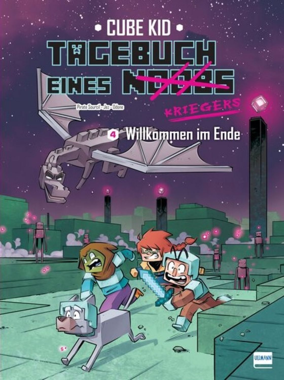 Tagebuch eines Noobs Kriegers – Der Comic Bd. 4 – Willkommen im Ende / Pirate Sourcil, Ein inoffizielles Comic-Abenteuer für Minecrafter