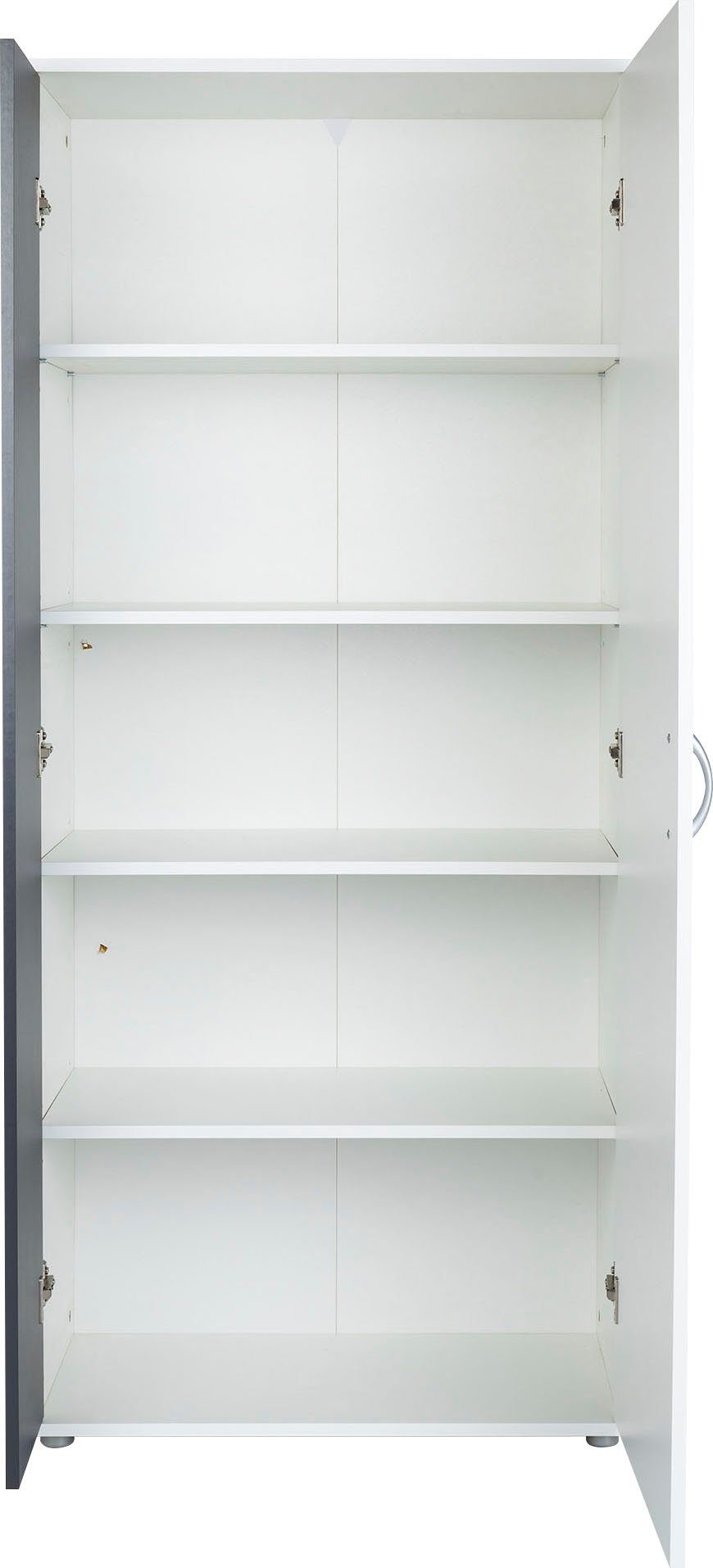 Home affaire Mehrzweckschrank Wien (H/B/T ca. 121/70/35 oder 160/70/35) Mehrzweckschrank, Melamin-Oberfläche, Einlegeböden höhenverstellbar – Bild 4 von 5