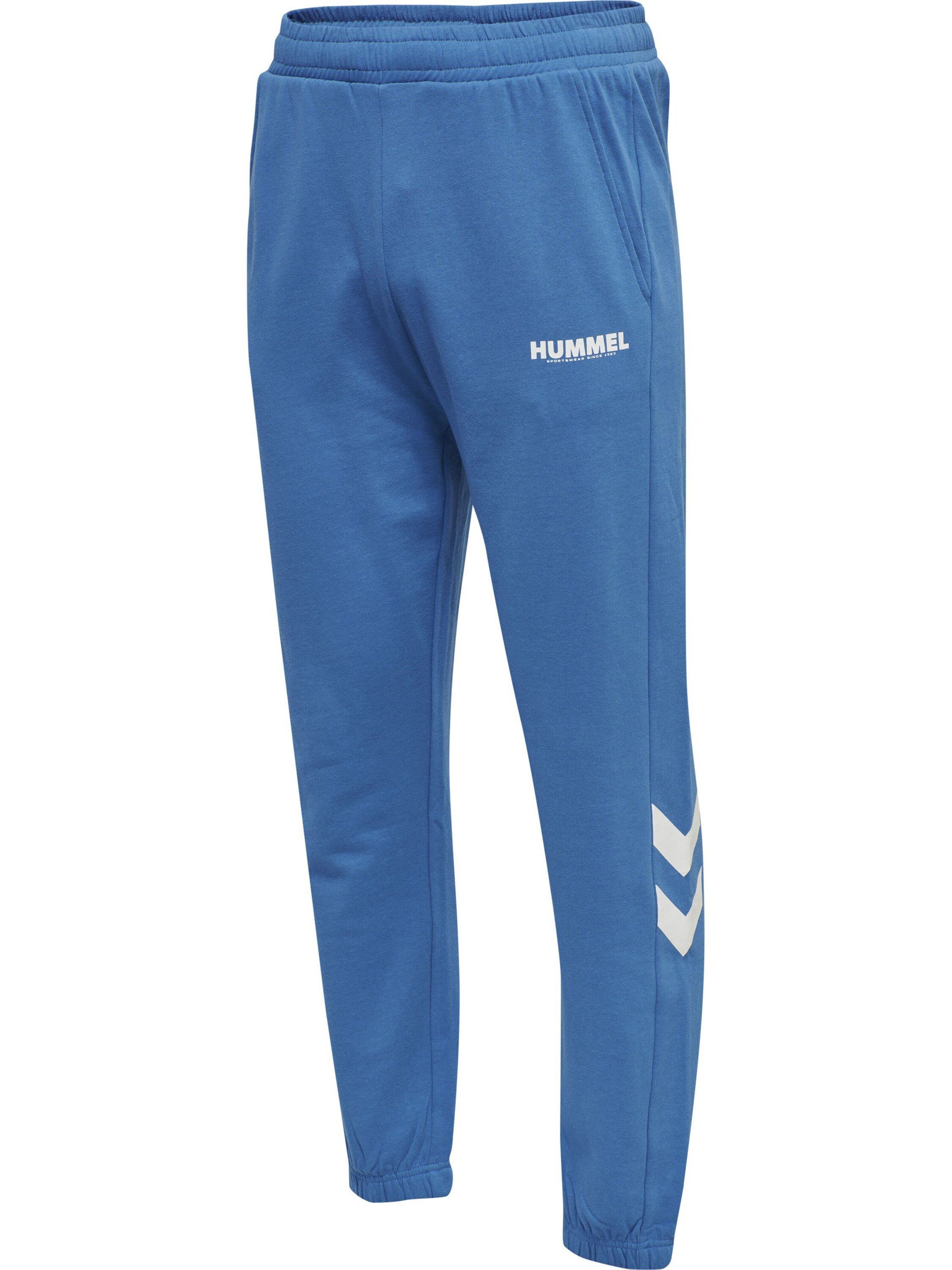 hummel Sporthose (1-tlg) Details Blau Plain/ohne