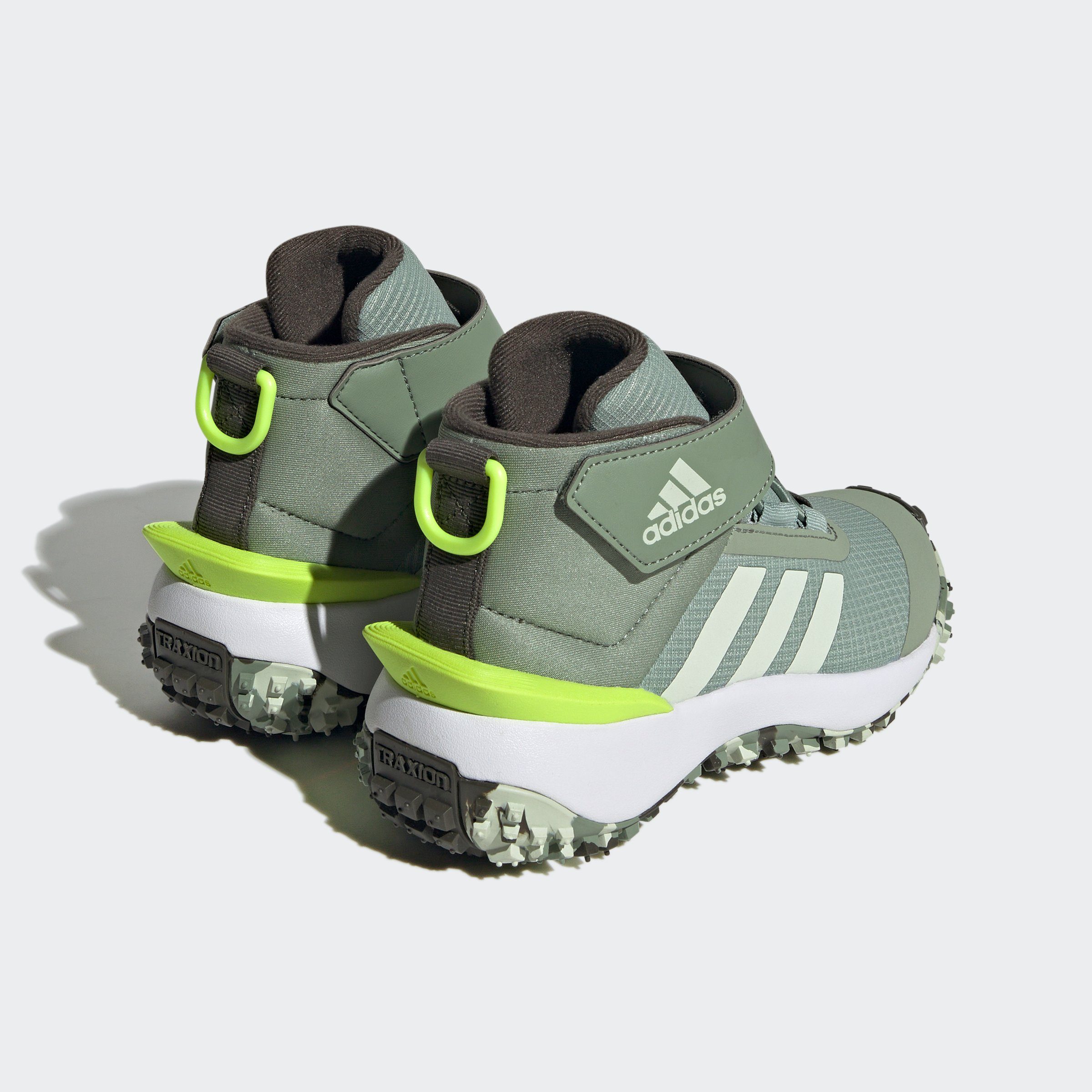 adidas Sportswear FORTATRAIL KIDS / Silver Green Wanderschuh Linen / Lemon Lucid Green