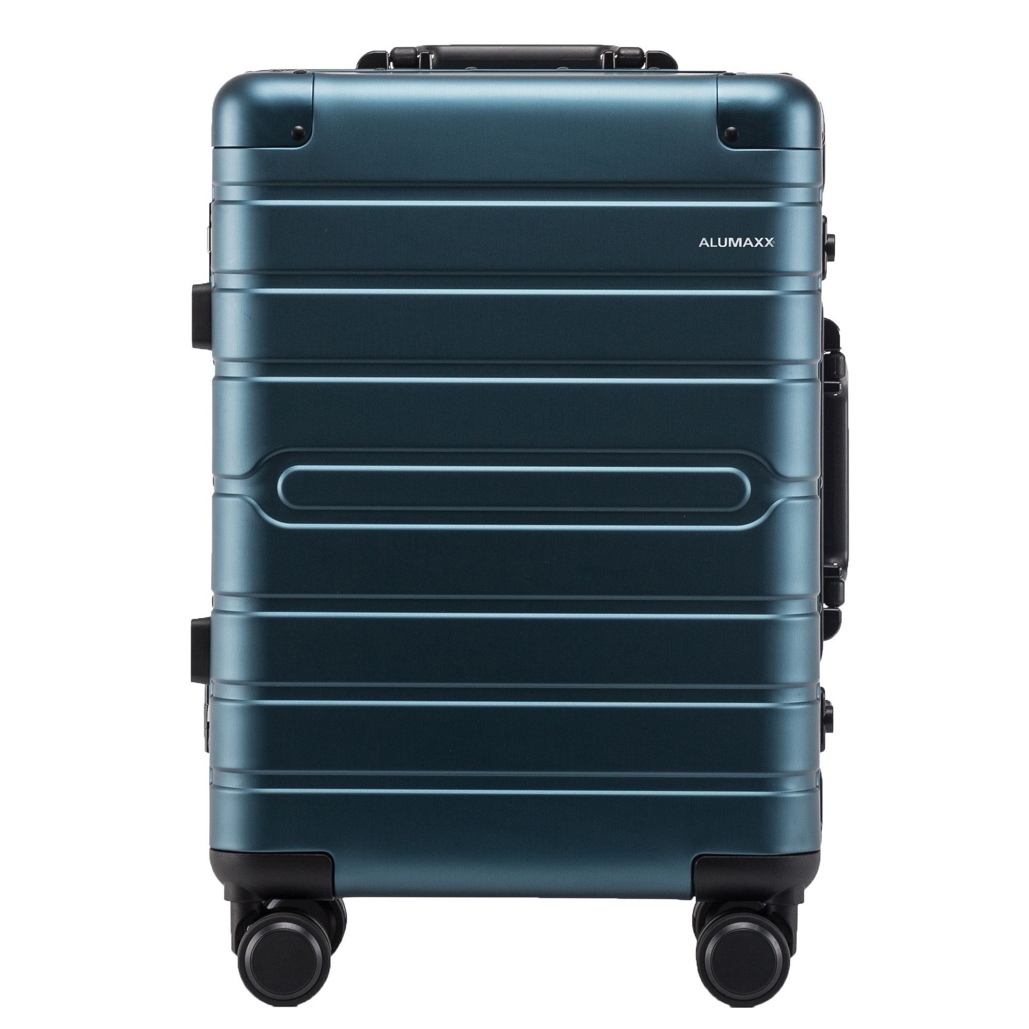 ALUMAXX Handgepäck-Trolley Gravity, 4 Rollen, Aluminium