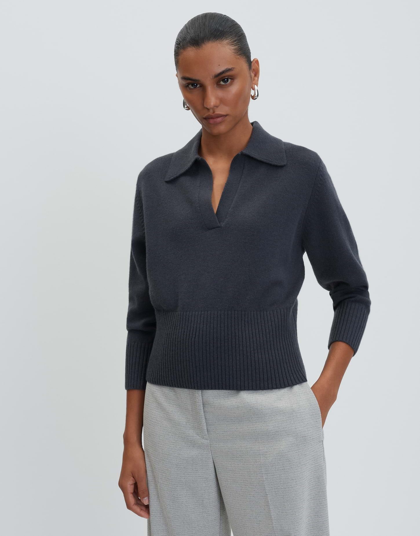 someday Strickpullover TALINDE Regular im Woll Mix schmal zulaufend, locker günstig online kaufen