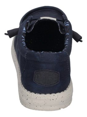 Hey Dude WALLY CANVAS Schnürschuh Navy